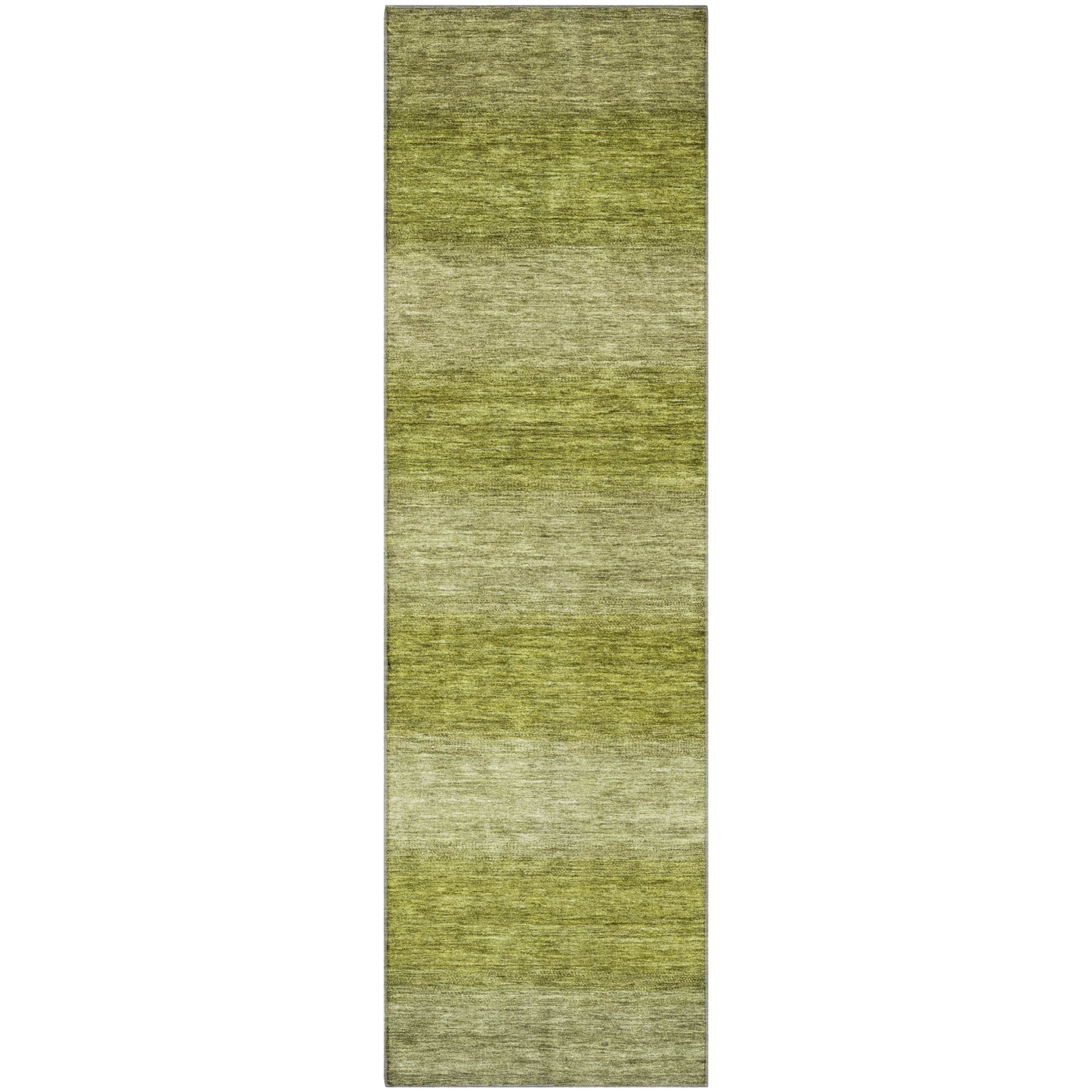 Sintra Machine Washable Transitional Aloe Green Rug 2'3" x 7'6" #shape_Runner