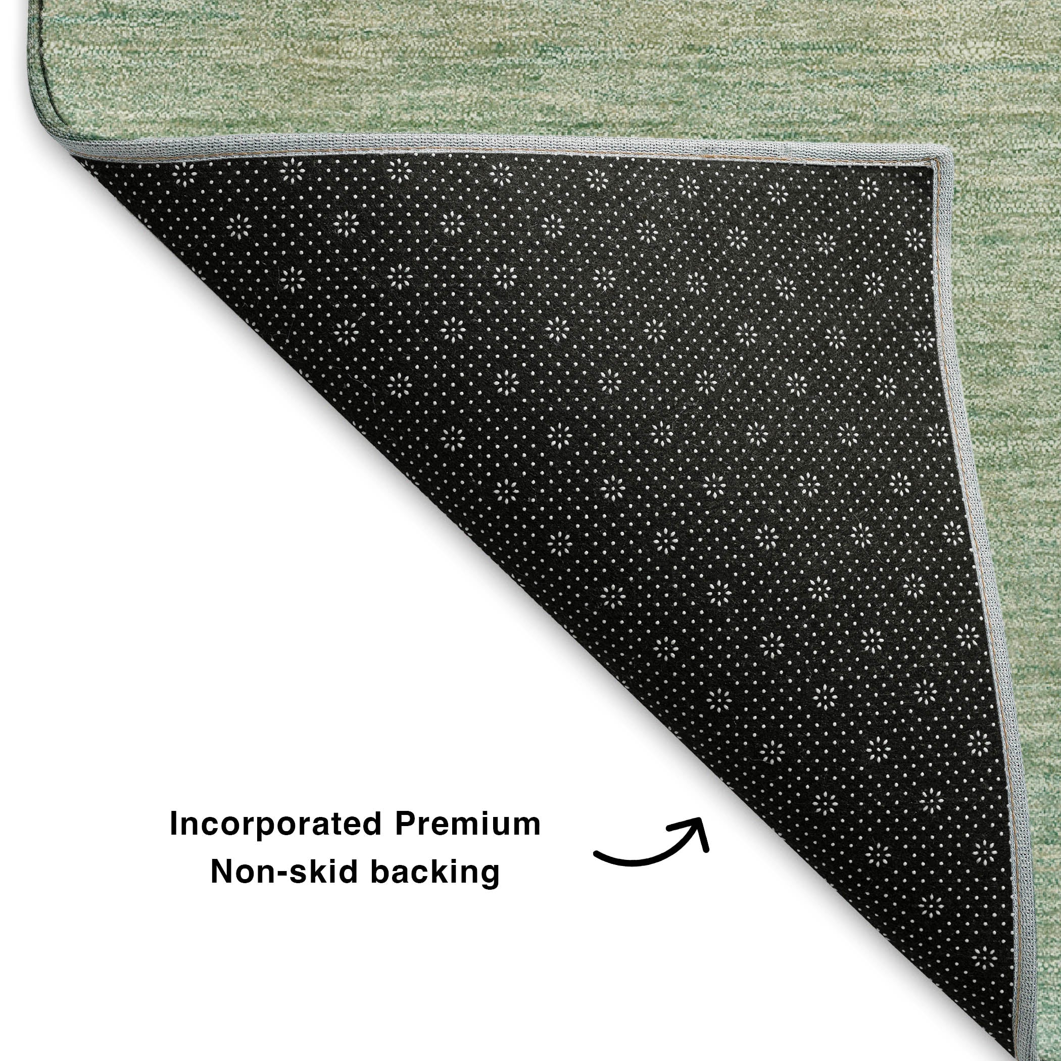 Sintra Machine Washable Transitional Aqua Teal Rug 1'8" x 2'6" #shape_Rectangle
