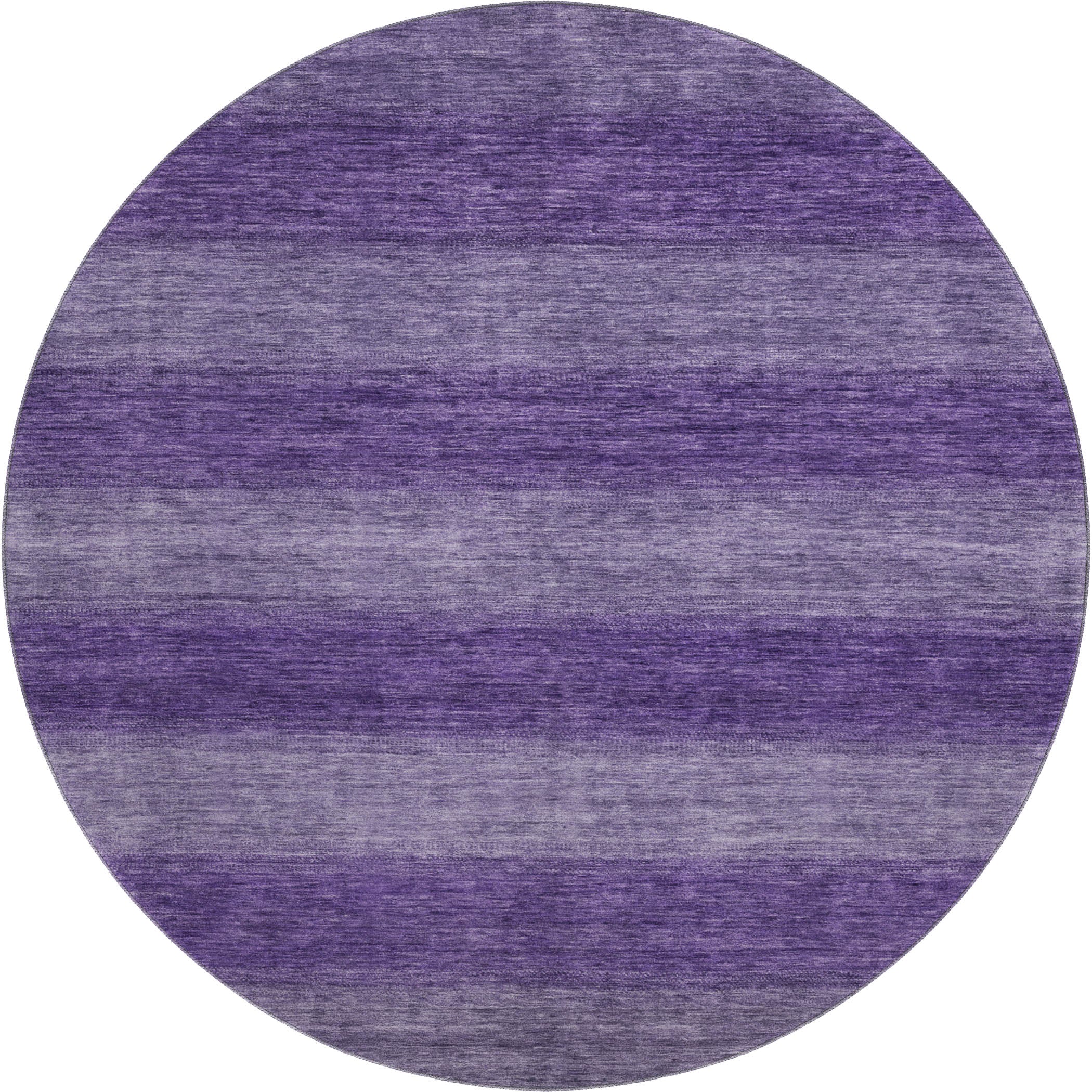 Sintra Machine Washable Transitional Purple Rug 8' x 8' #shape_Round