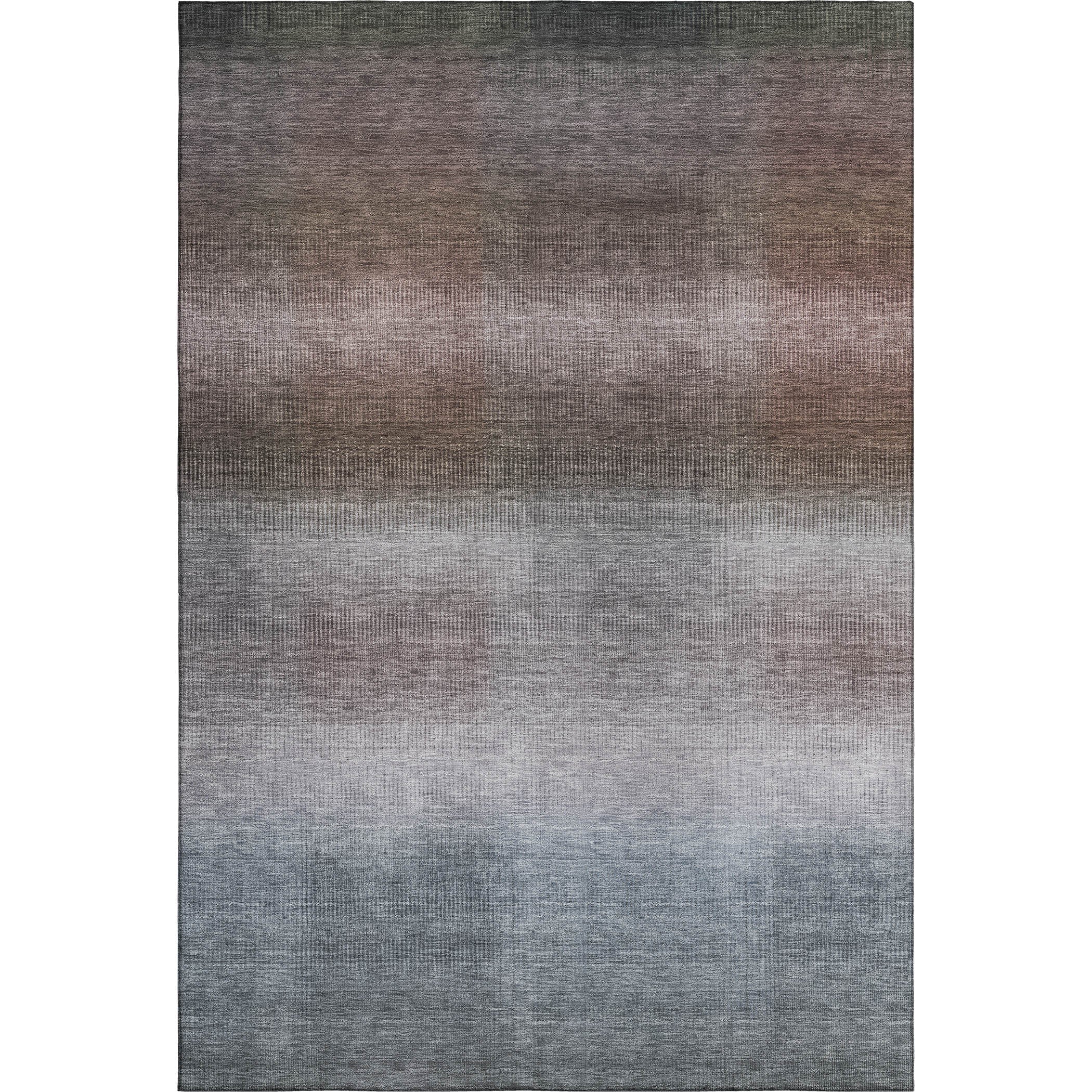 Colombo Machine Washable Transitional Brown Rug 2'6" x 3'10" #shape_Rectangle