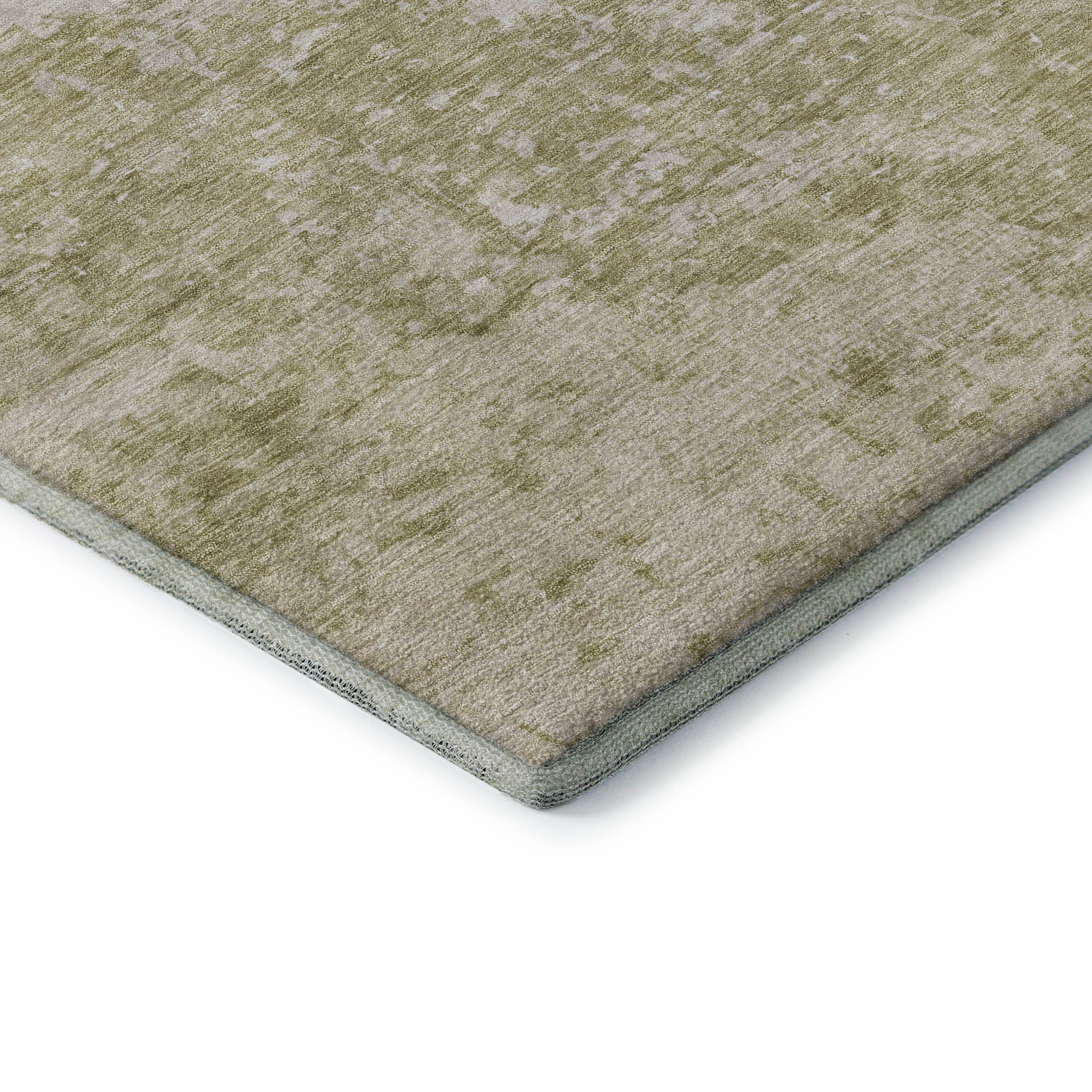 Oslo Machine Washable Transitional Beige Brown Rug 1'8" x 2'6" #shape_Rectangle