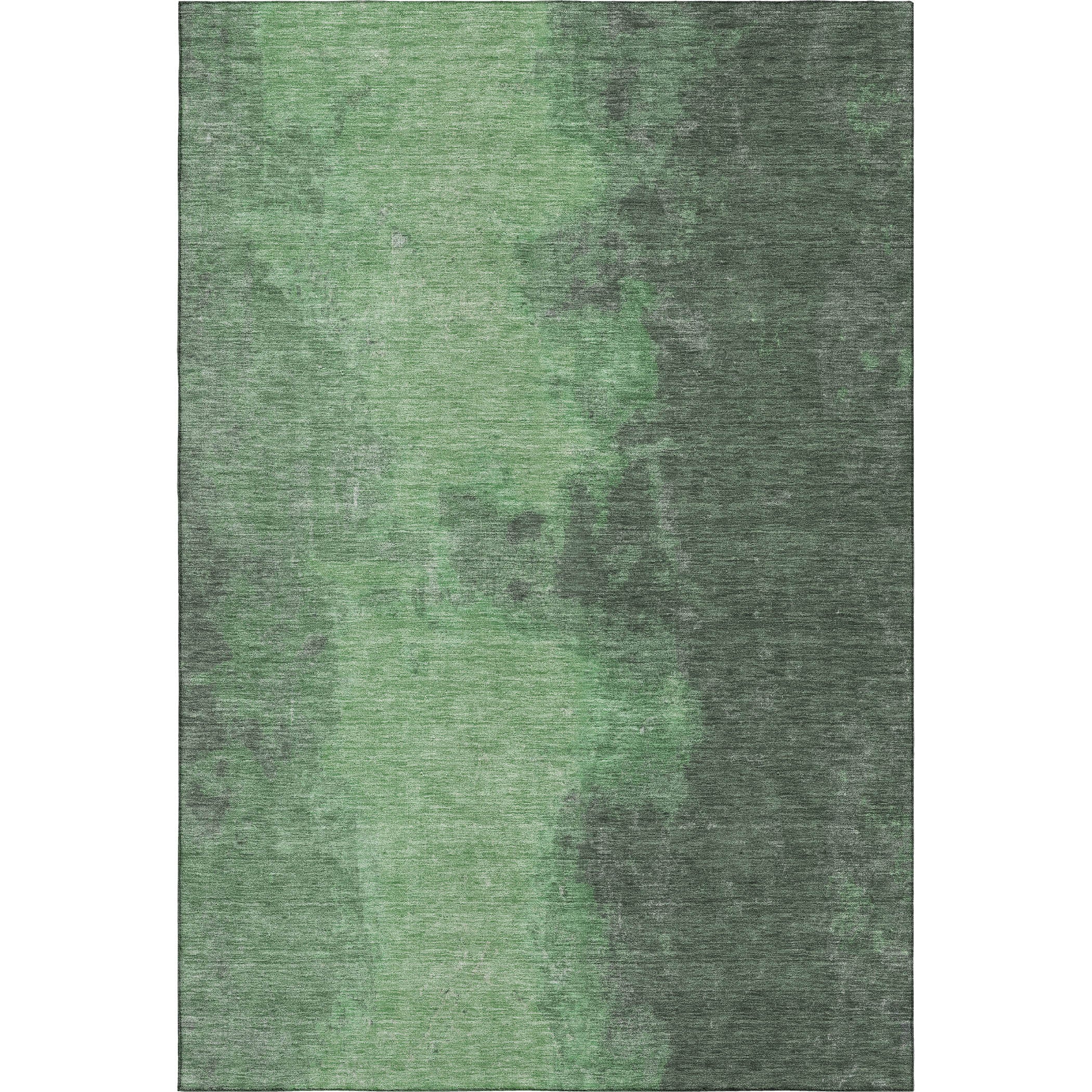 Dubrovnik Machine Washable Transitional Fern Green Rug 2'6" x 3'10" #shape_Rectangle