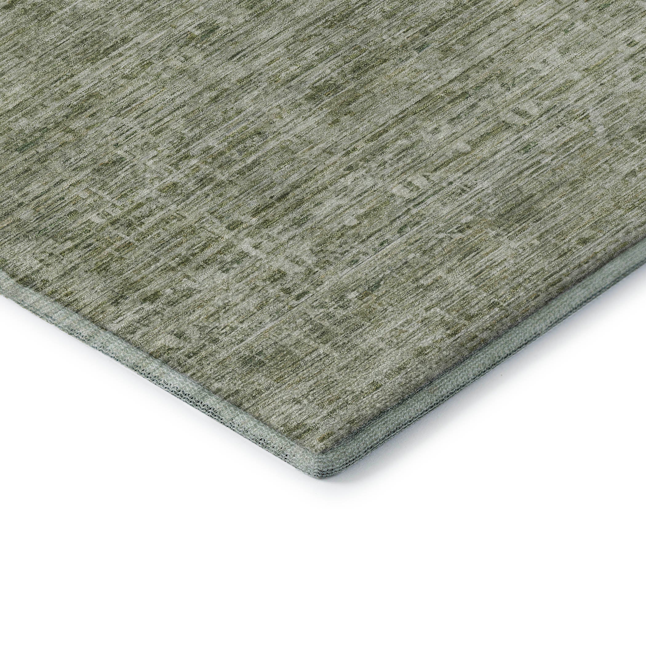 Seville Machine Washable Transitional Sage Green Rug 1'8" x 2'6" #shape_Rectangle