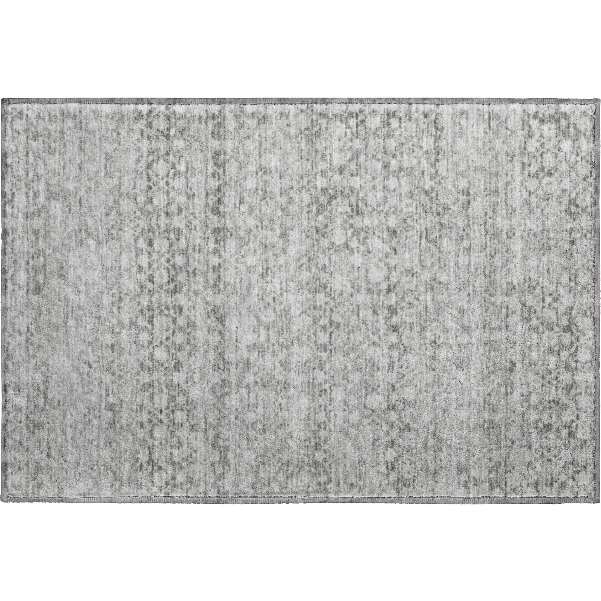 Reykjavik Machine Washable Transitional Gray Rug 1'8" x 2'6" #shape_Rectangle