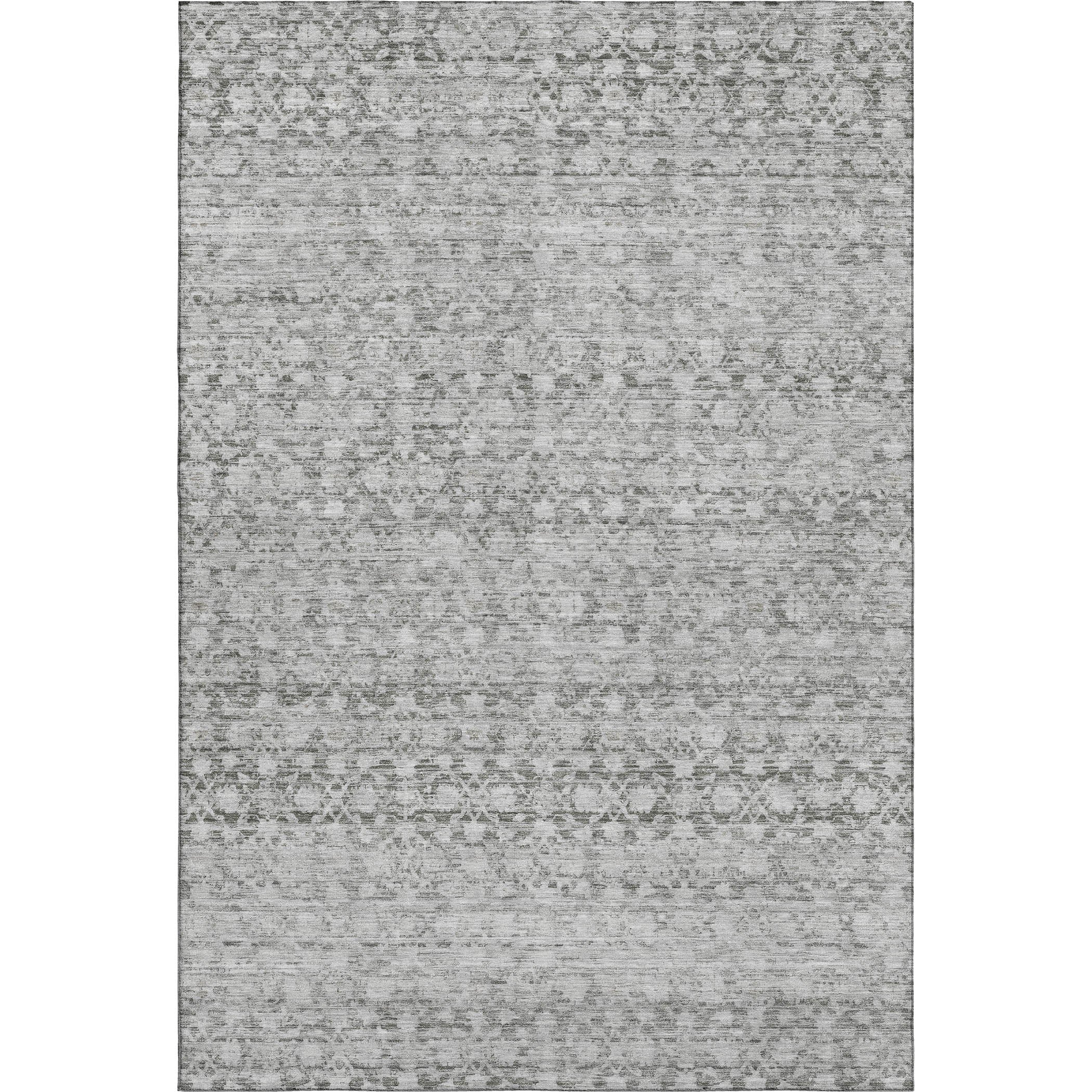 Reykjavik Machine Washable Transitional Gray Rug 2'6" x 3'10" #shape_Rectangle