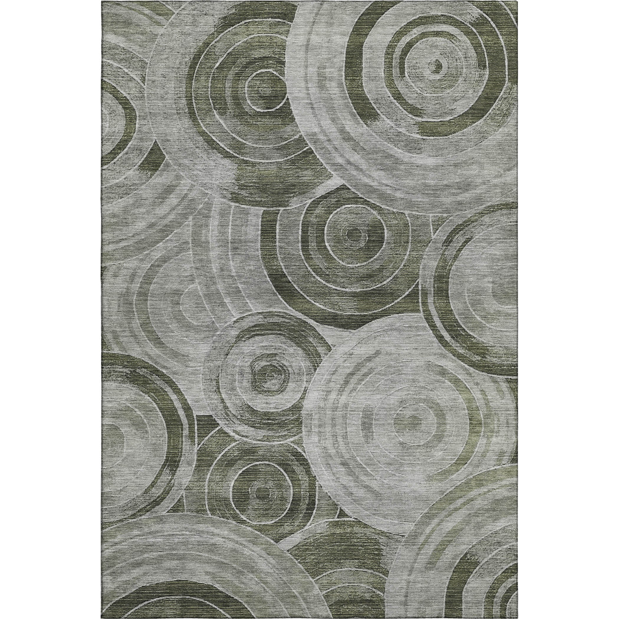 Colombo Machine Washable Transitional Taupe Brown Rug 2'6" x 3'10" #shape_Rectangle