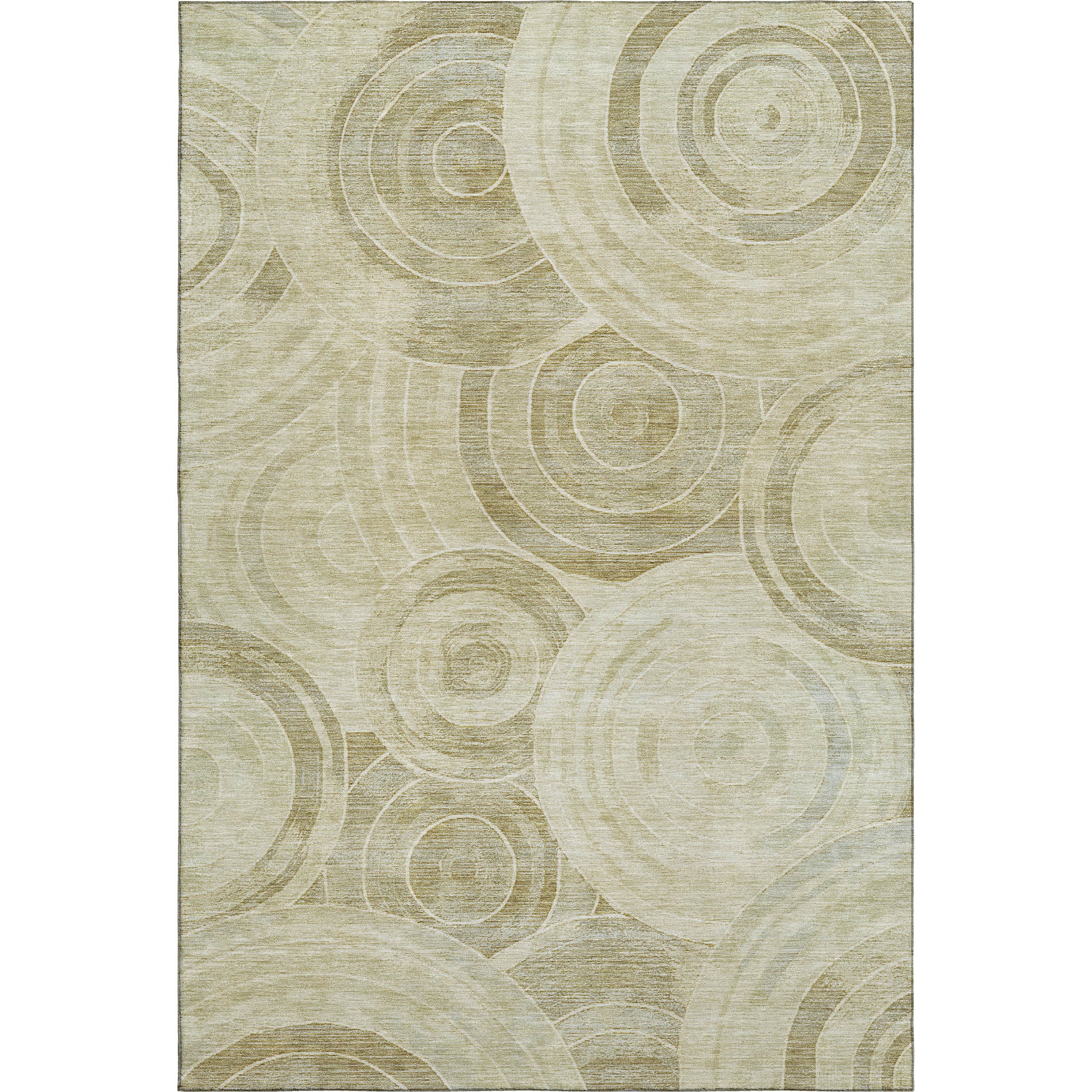 Colombo Machine Washable Transitional Wheat Gold Rug 2'6" x 3'10" #shape_Rectangle