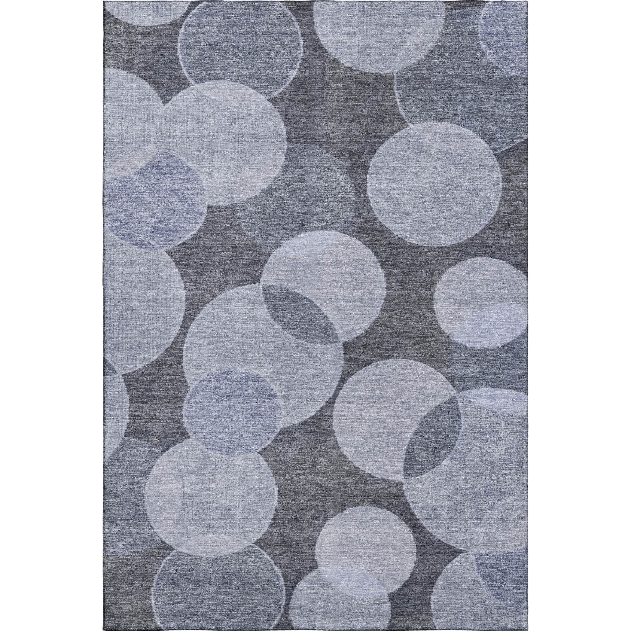 Colombo Machine Washable Transitional Denim Blue Rug 2'6" x 3'10" #shape_Rectangle
