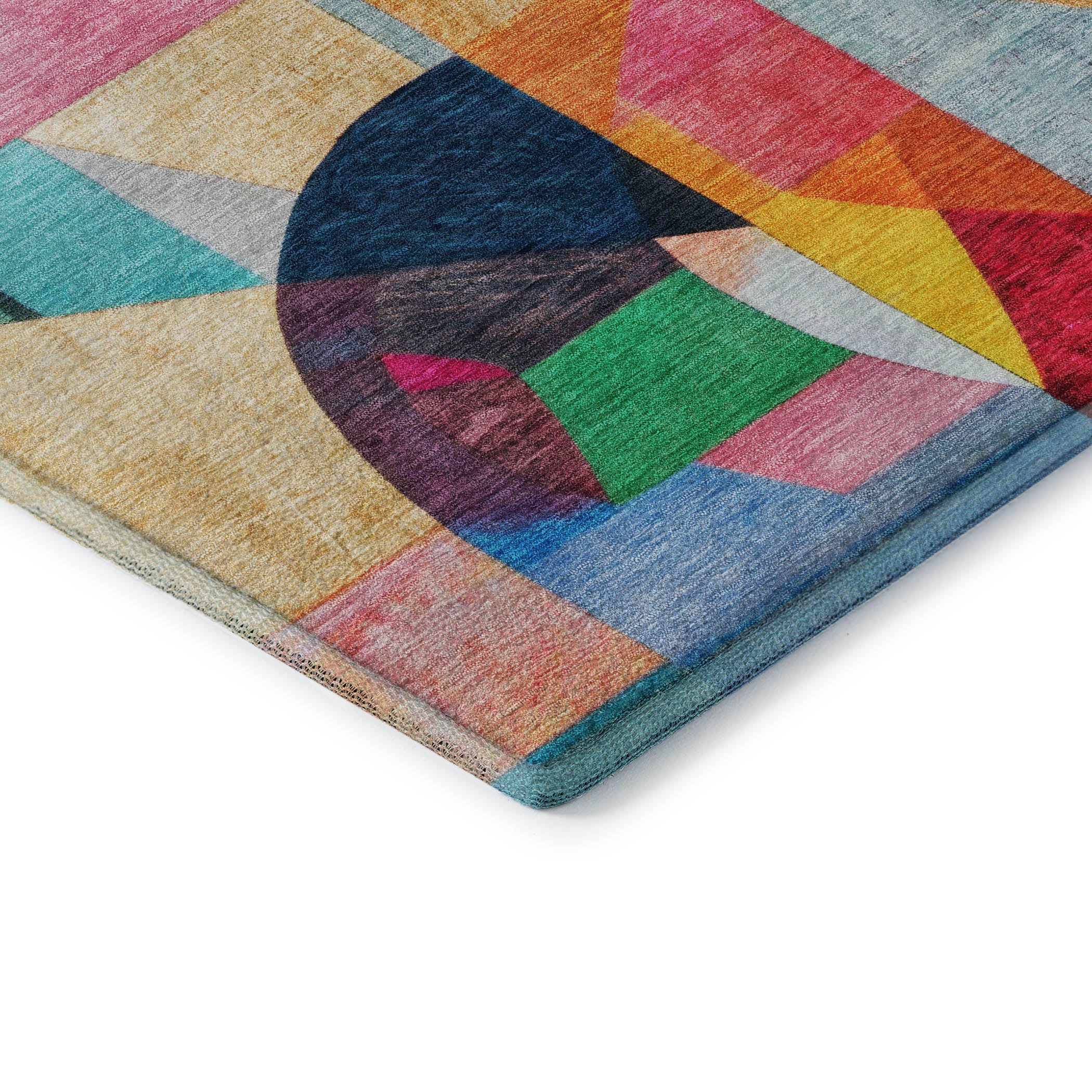 Lucerne Machine Washable Transitional Blue Rug 1'8" x 2'6" #shape_Rectangle