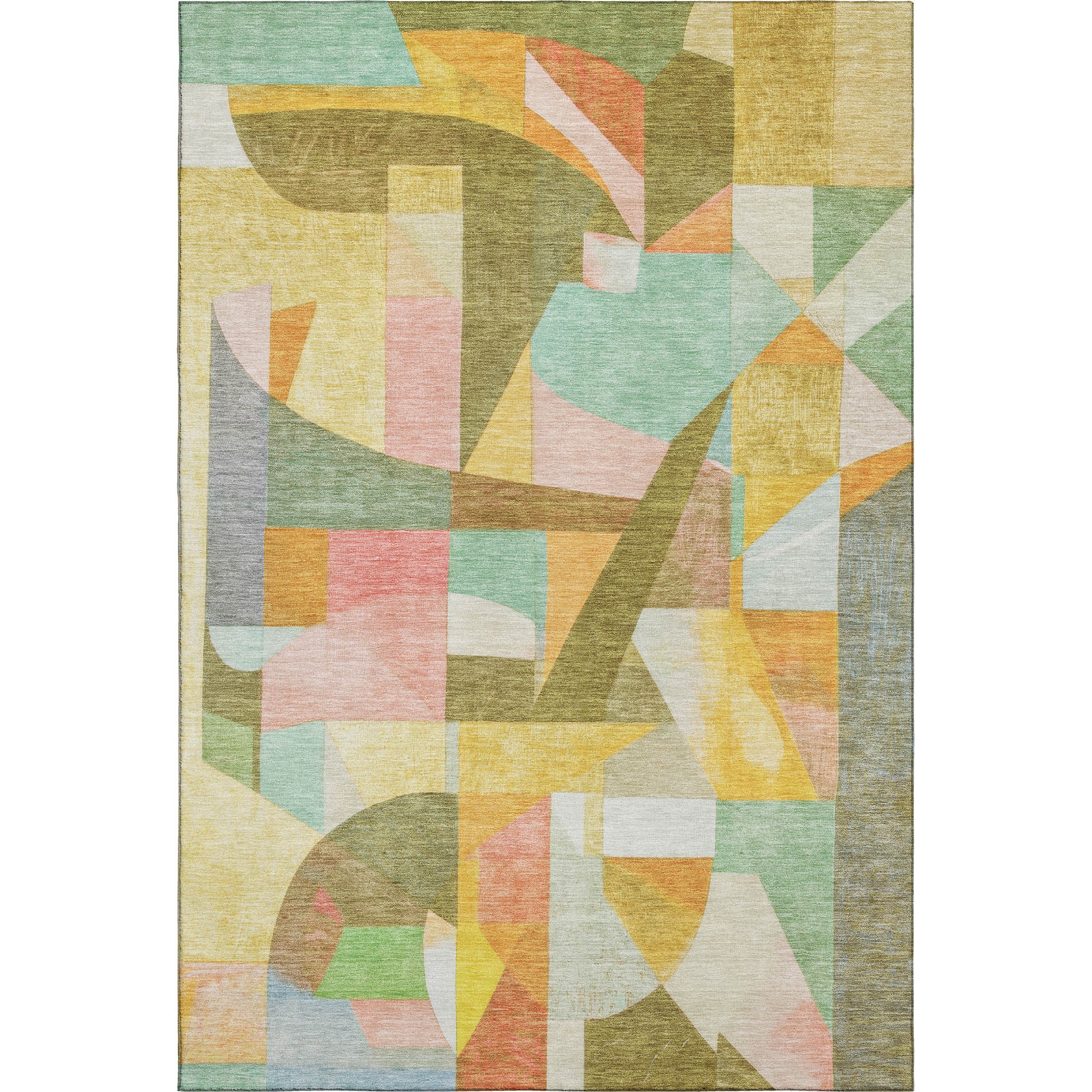 Lucerne Machine Washable Transitional Wheat Gold Rug 2'6" x 3'10" #shape_Rectangle