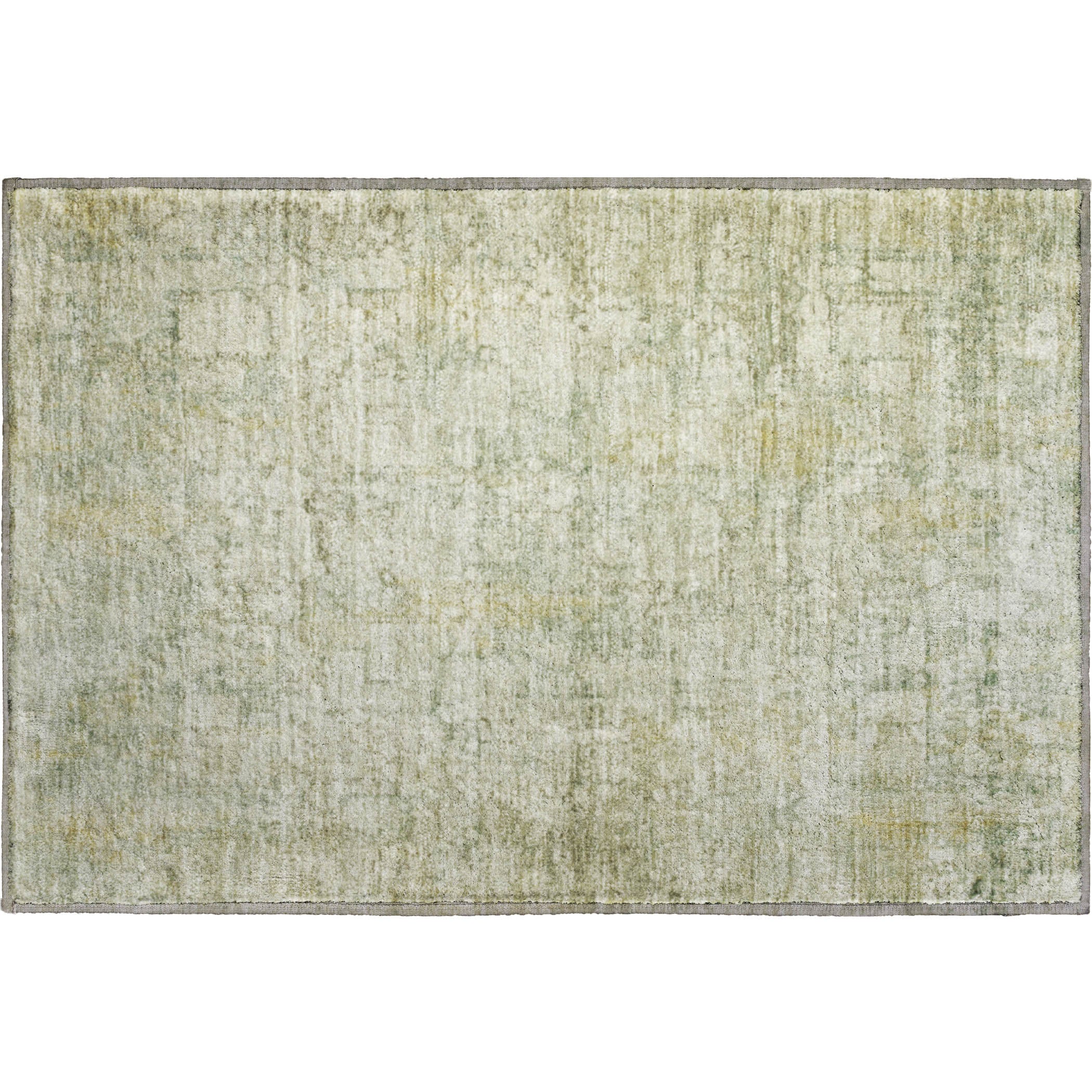 Bern Machine Washable Transitional Beige Brown Rug 1'8" x 2'6" #shape_Rectangle