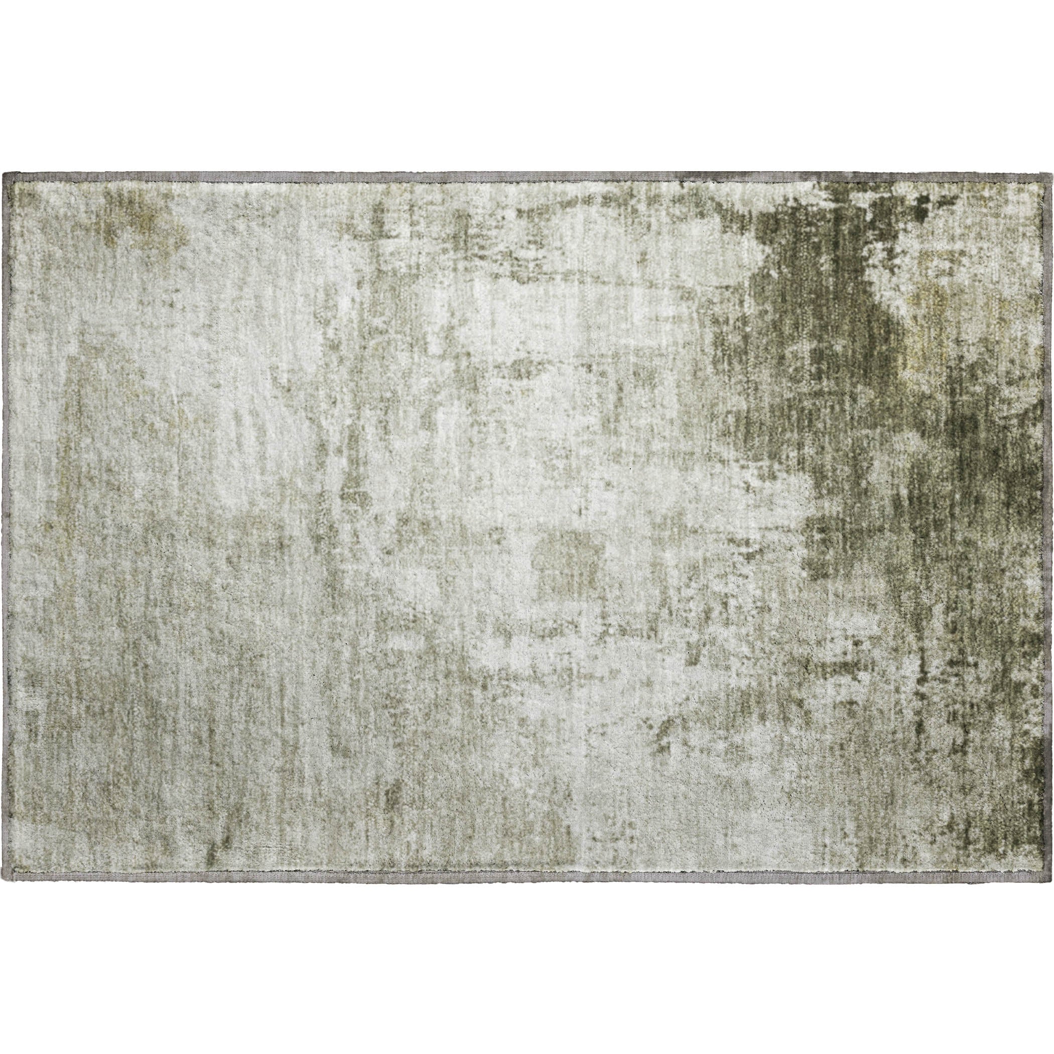 Athens Machine Washable Transitional Taupe Brown Rug 1'8" x 2'6" #shape_Rectangle