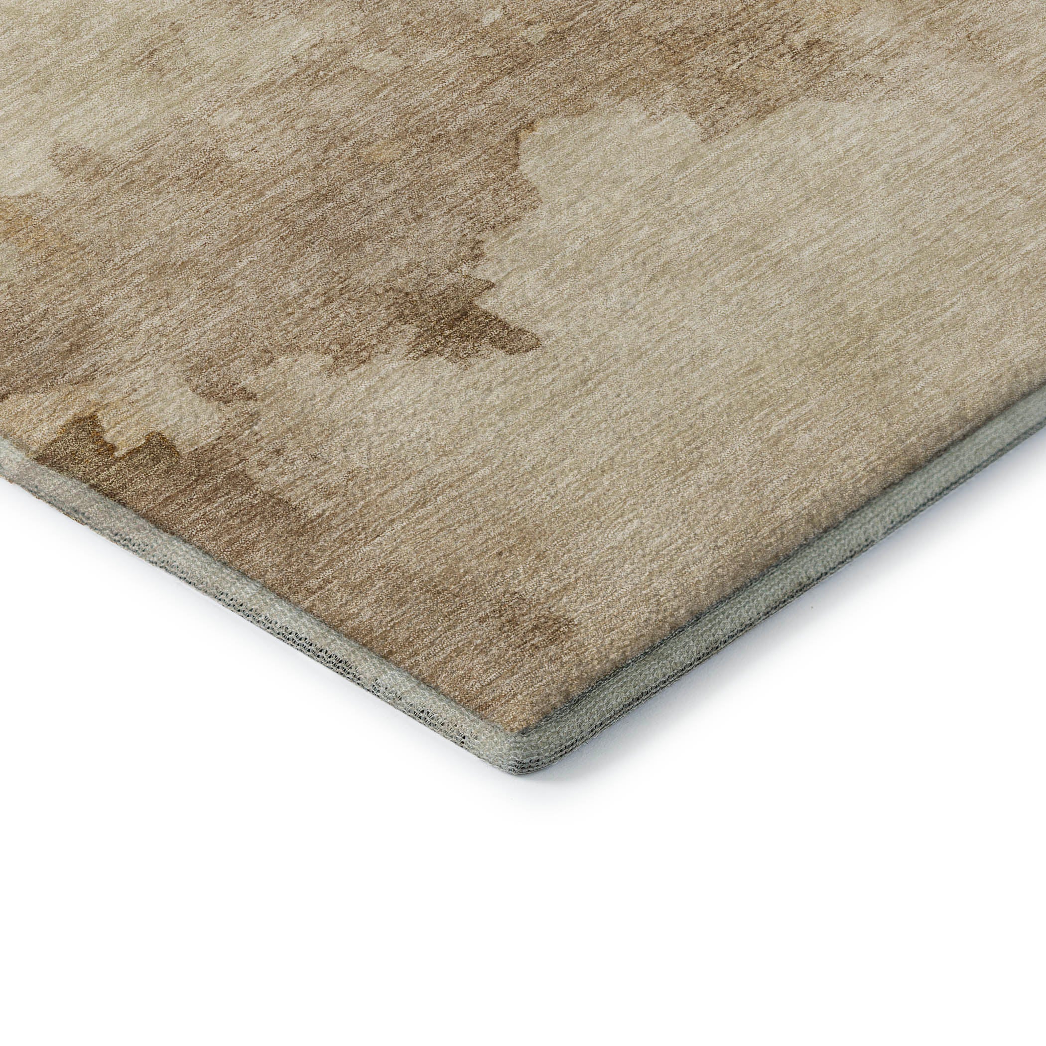 Florence Machine Washable Transitional Gold Rug 1'8" x 2'6" #shape_Rectangle