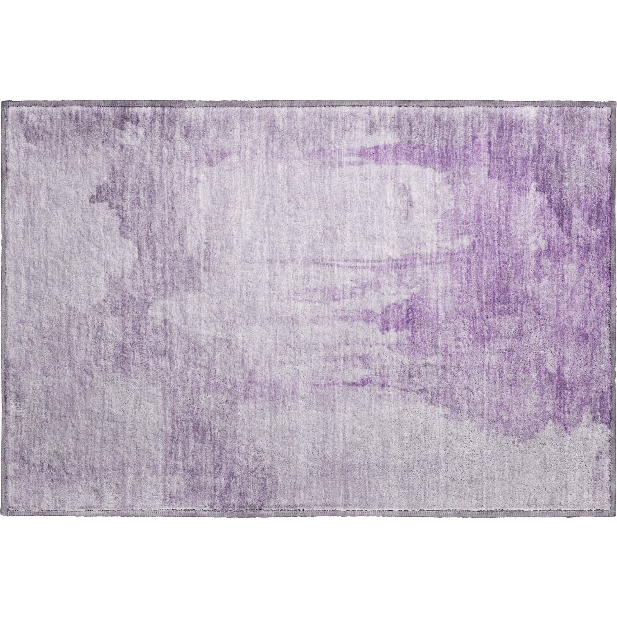 Florence Machine Washable Transitional Lavender Purple Rug 1'8" x 2'6" #shape_Rectangle
