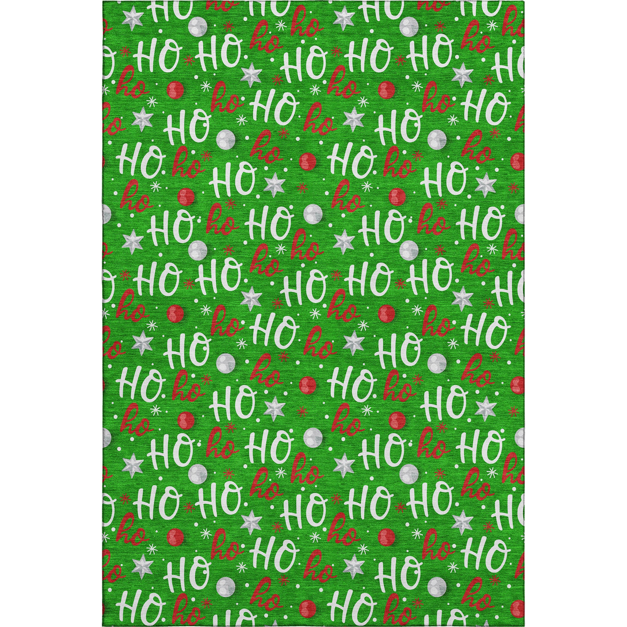 Hoi An Machine Washable Transitional Green Rug 2'6" x 3'10" #shape_Rectangle
