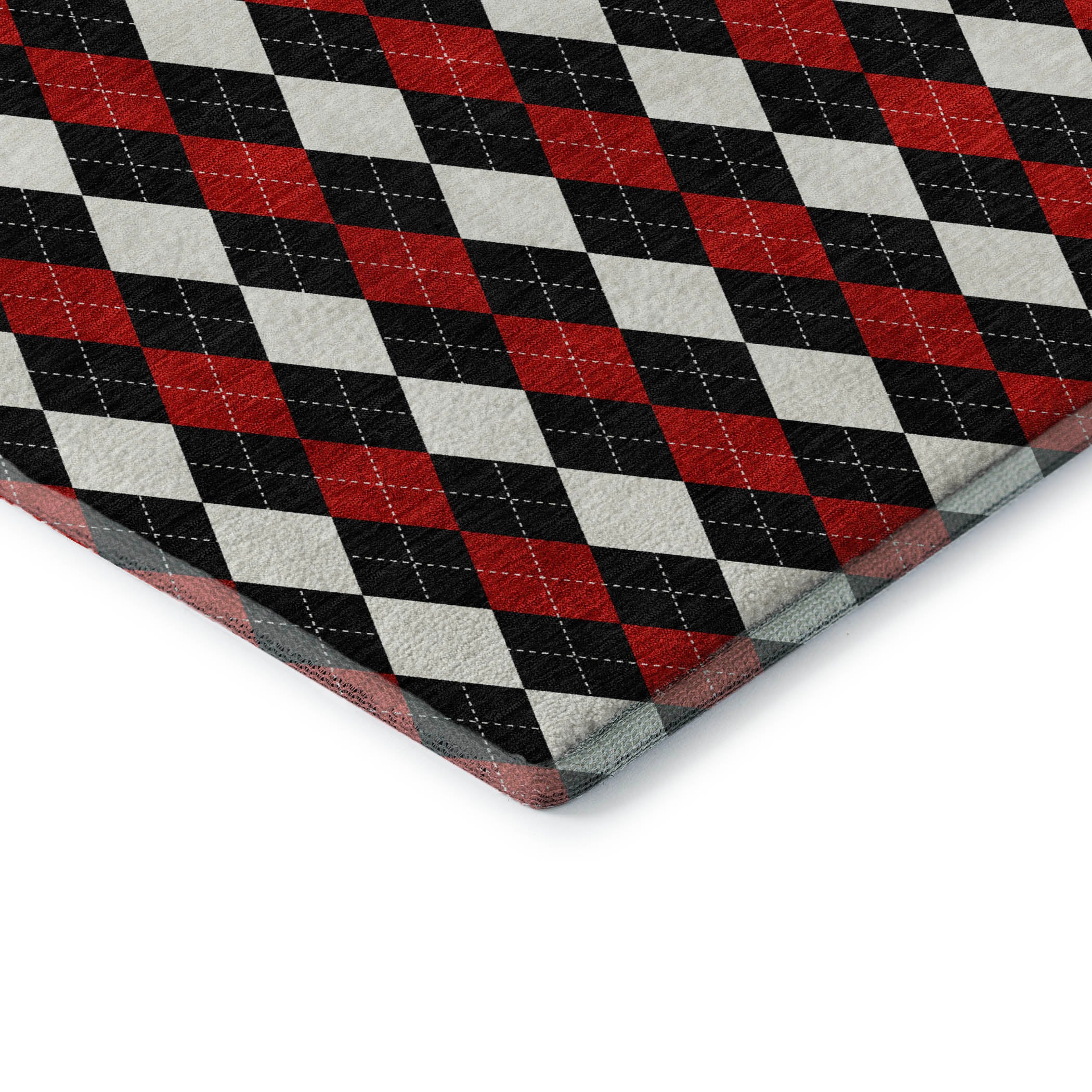 Sintra Machine Washable Transitional Black Rug 1'8" x 2'6" #shape_Rectangle
