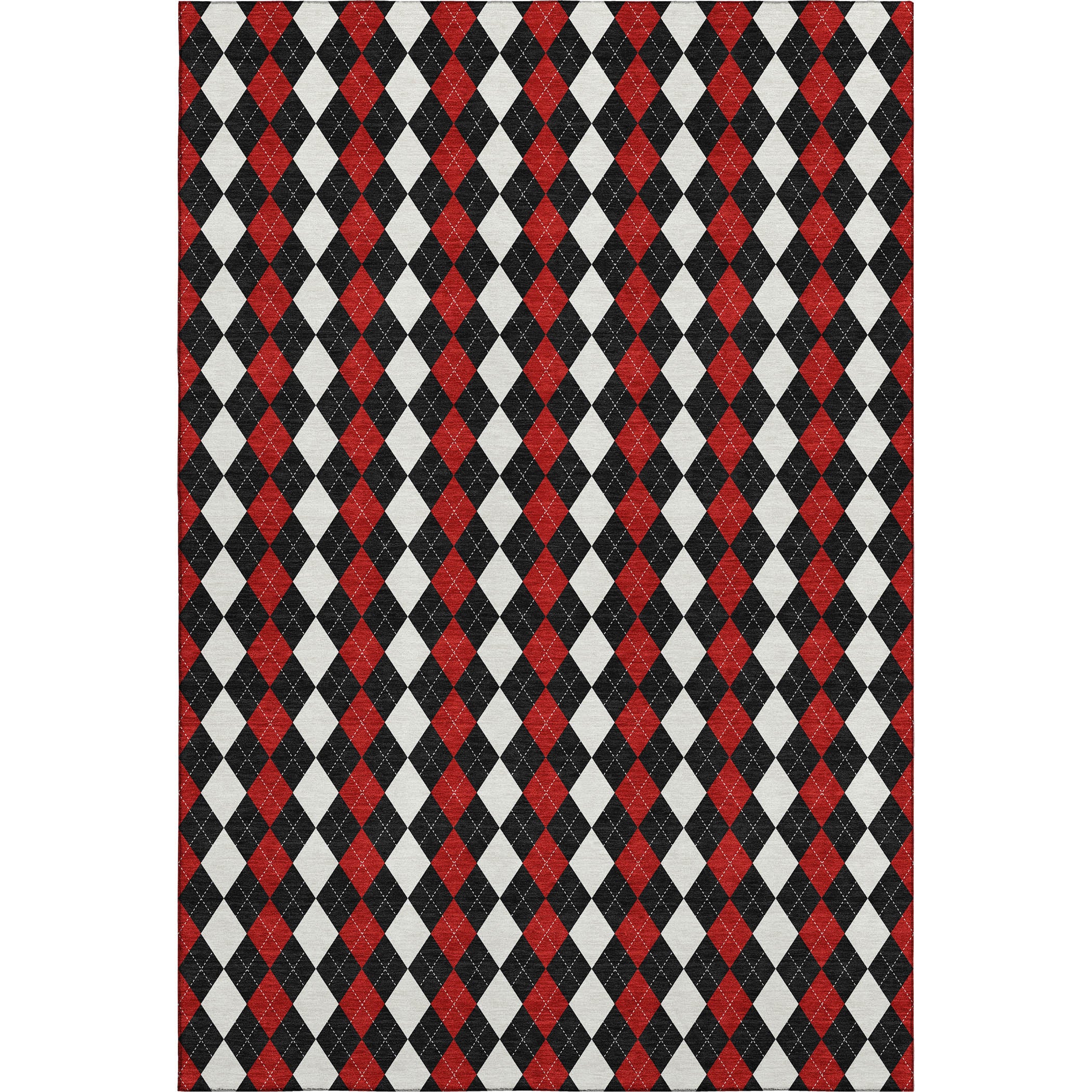 Sintra Machine Washable Transitional Black Rug 2'6" x 3'10" #shape_Rectangle