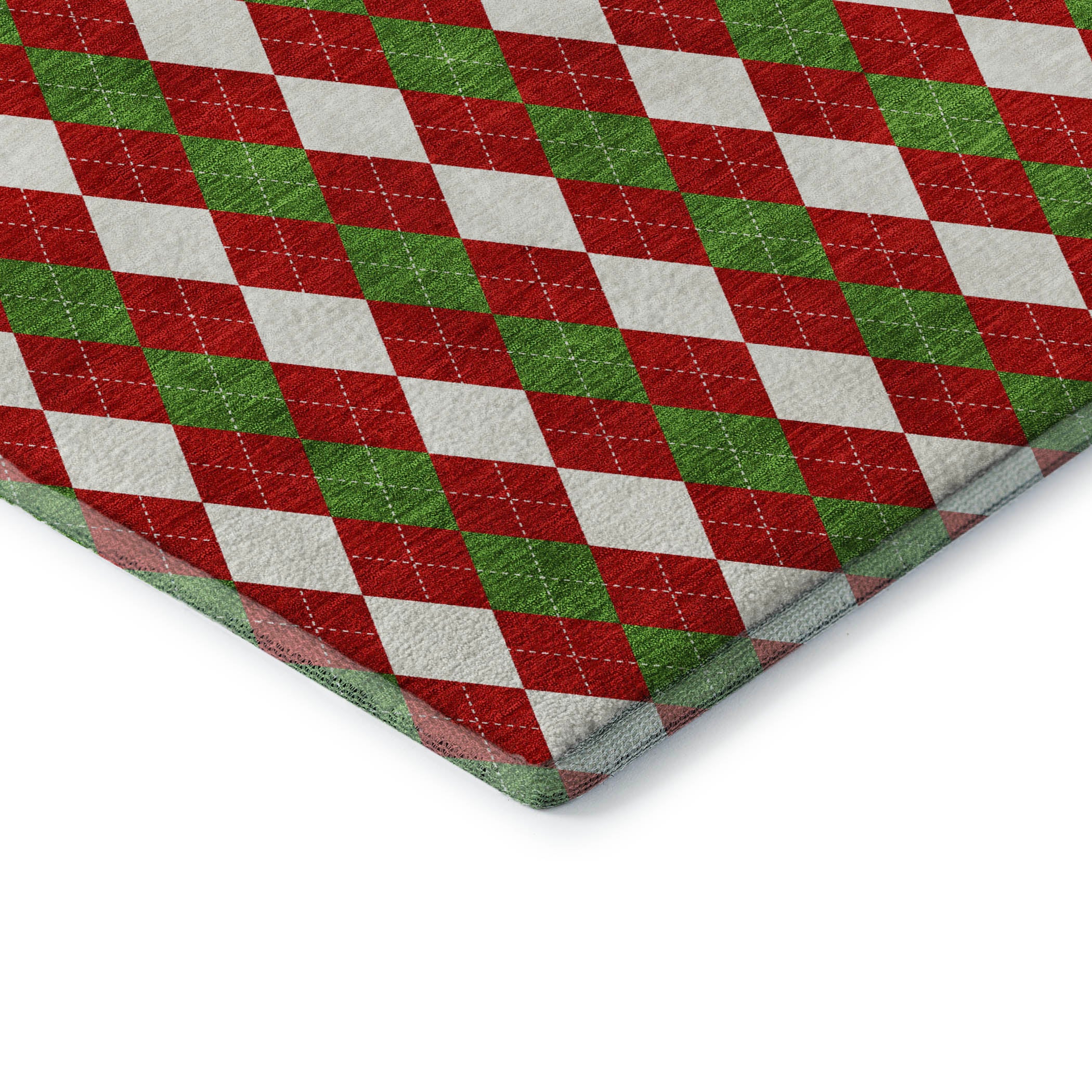 Sintra Machine Washable Transitional Red Rug 1'8" x 2'6" #shape_Rectangle
