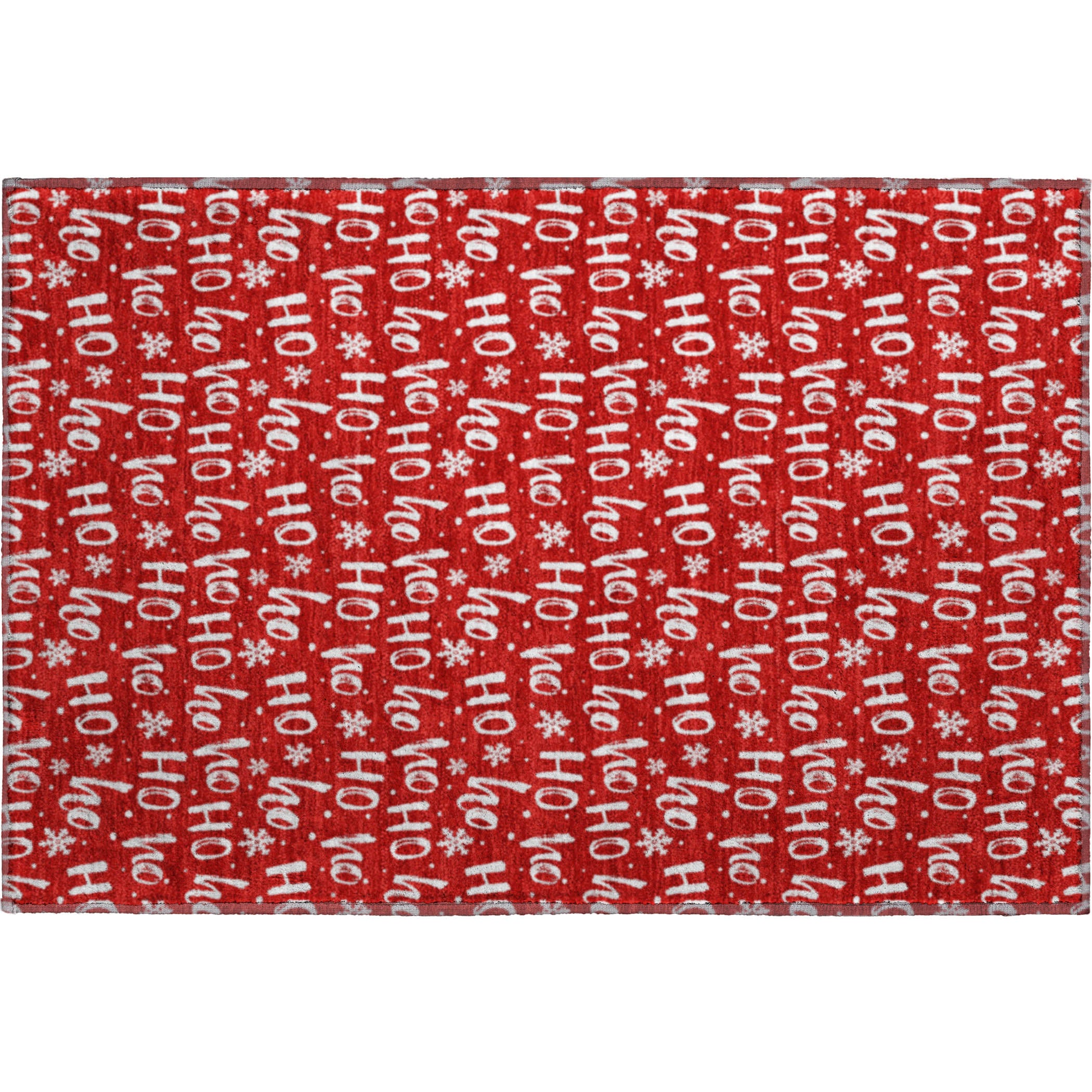 Queenstown Machine Washable Transitional Red Rug 1'8" x 2'6" #shape_Rectangle