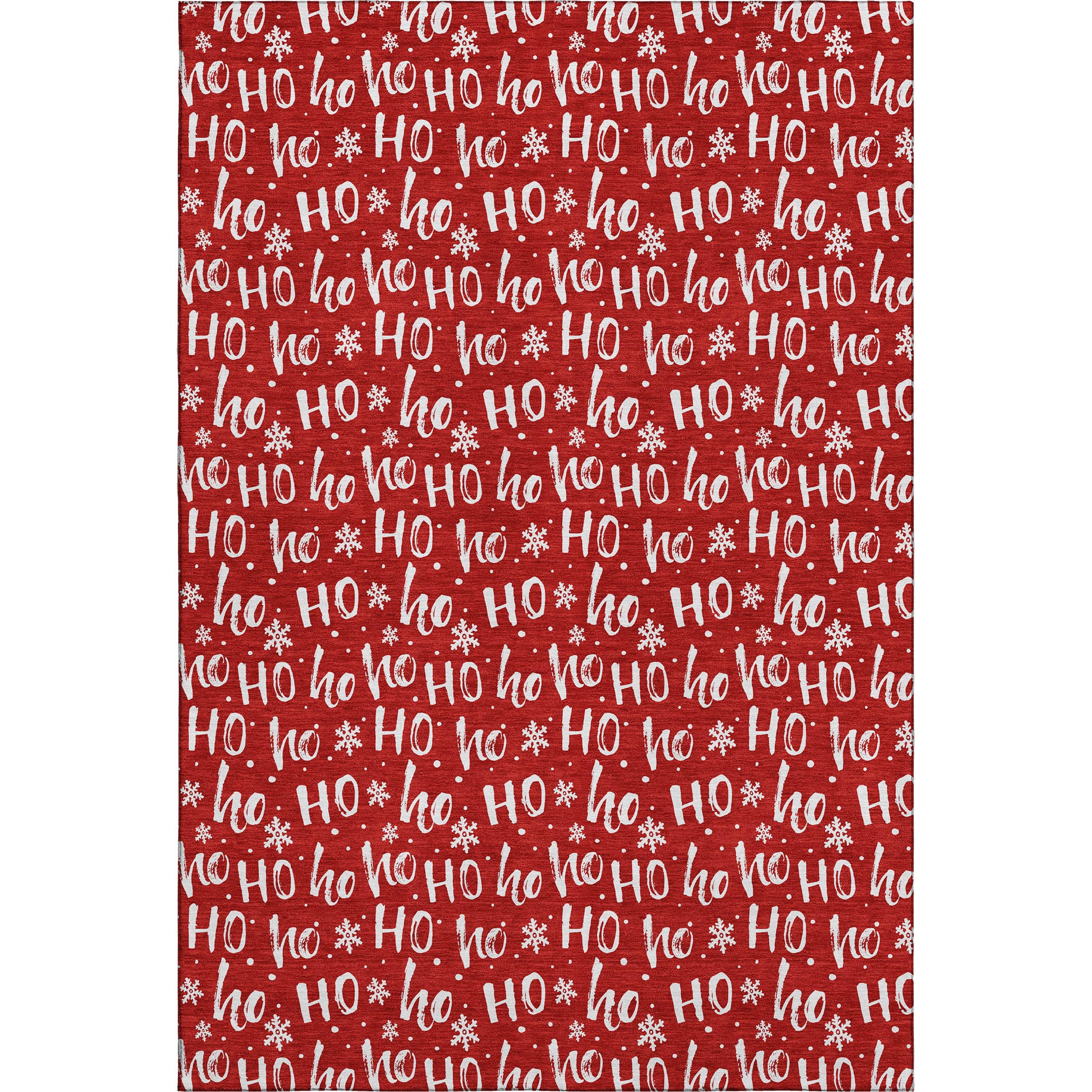 Queenstown Machine Washable Transitional Red Rug 2'6" x 3'10" #shape_Rectangle