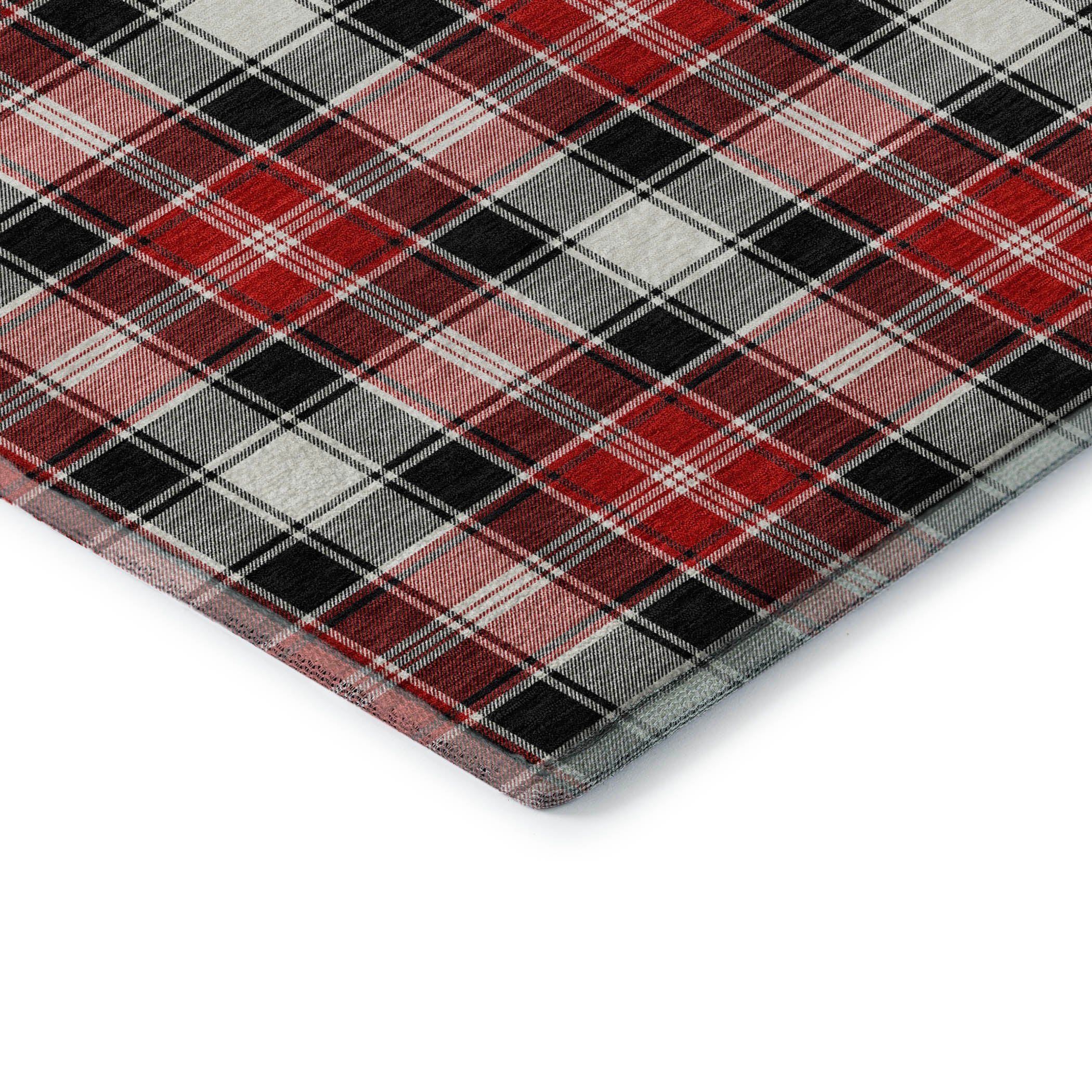 Bogota Machine Washable Transitional Black Rug 1'8" x 2'6" #shape_Rectangle