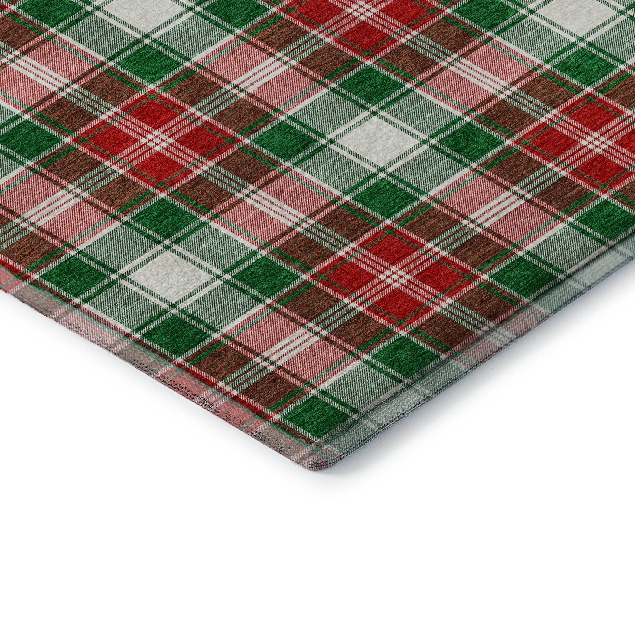Bogota Machine Washable Transitional Emerald Green Rug 1'8" x 2'6" #shape_Rectangle