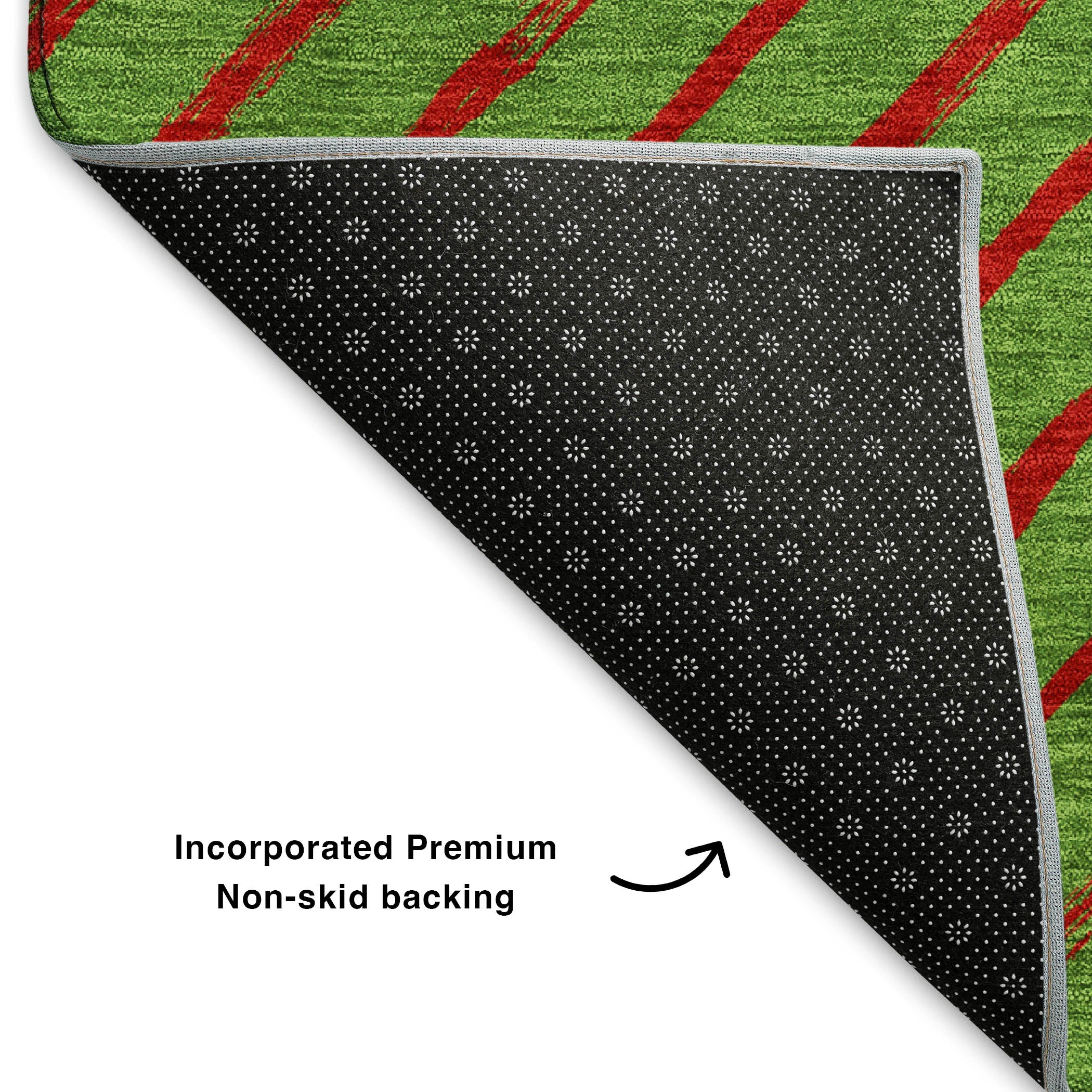 Reykjavik Machine Washable Transitional Fern Green Rug 1'8" x 2'6" #shape_Rectangle