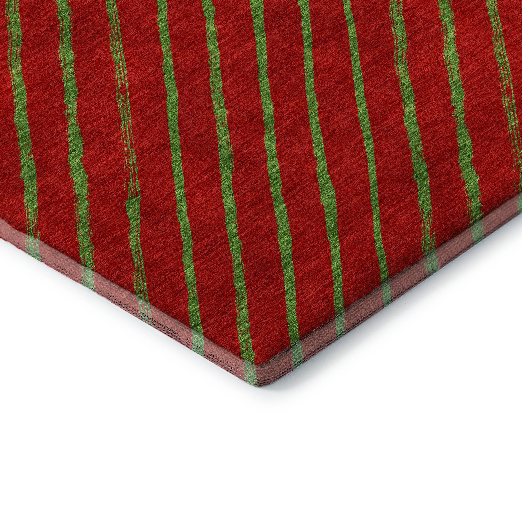 Reykjavik Machine Washable Transitional Merlot Red Rug 1'8" x 2'6" #shape_Rectangle