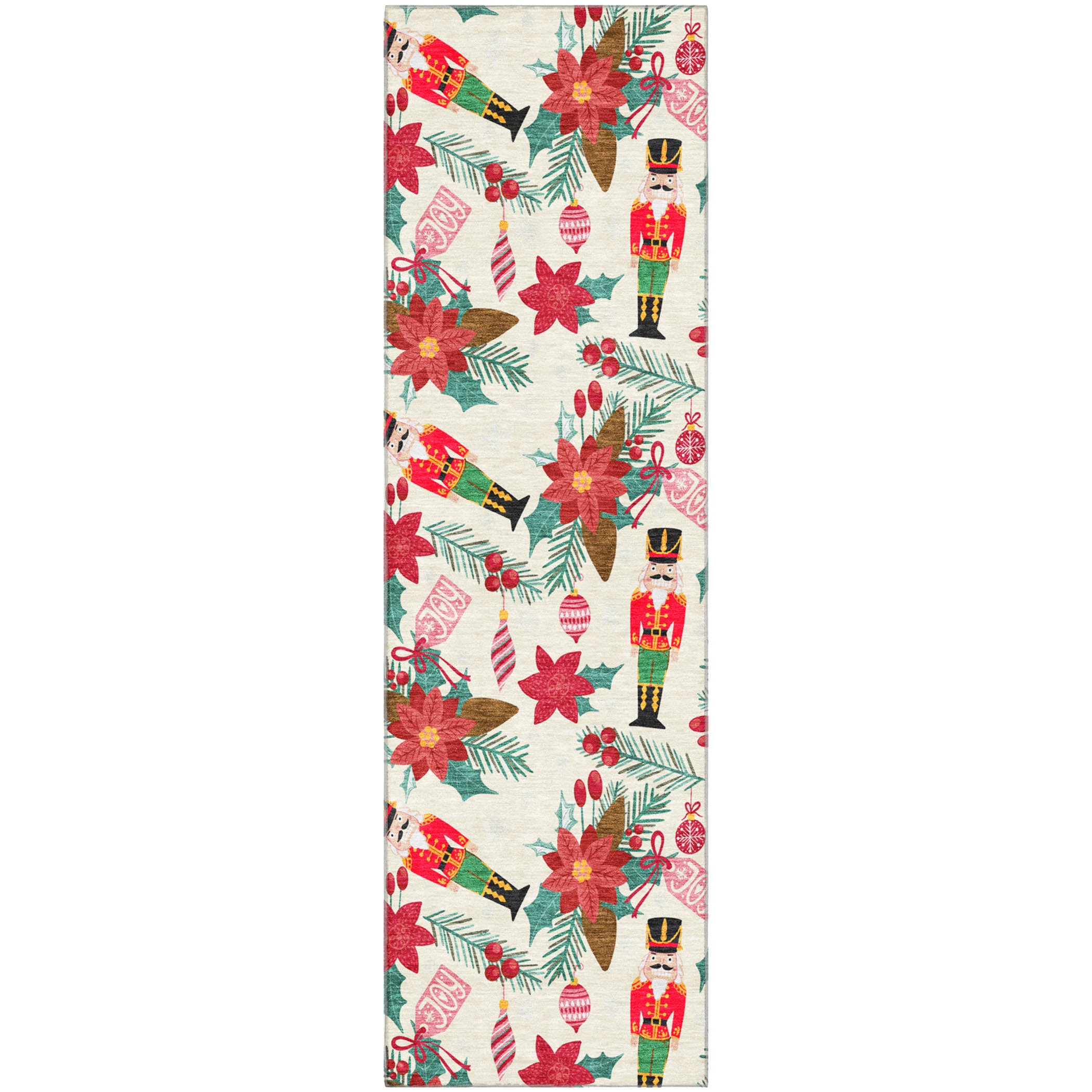 Mostar Machine Washable Transitional Ivory Rug 2'3" x 7'6" #shape_Runner