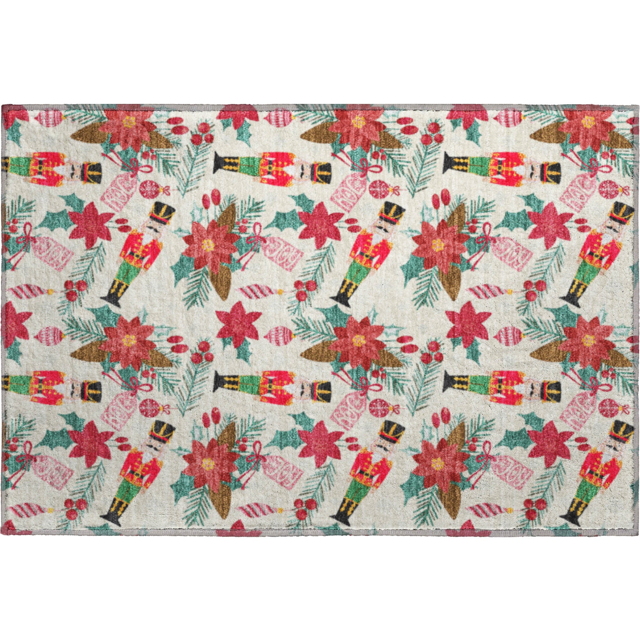 Mostar Machine Washable Transitional Ivory Rug 1'8" x 2'6" #shape_Rectangle