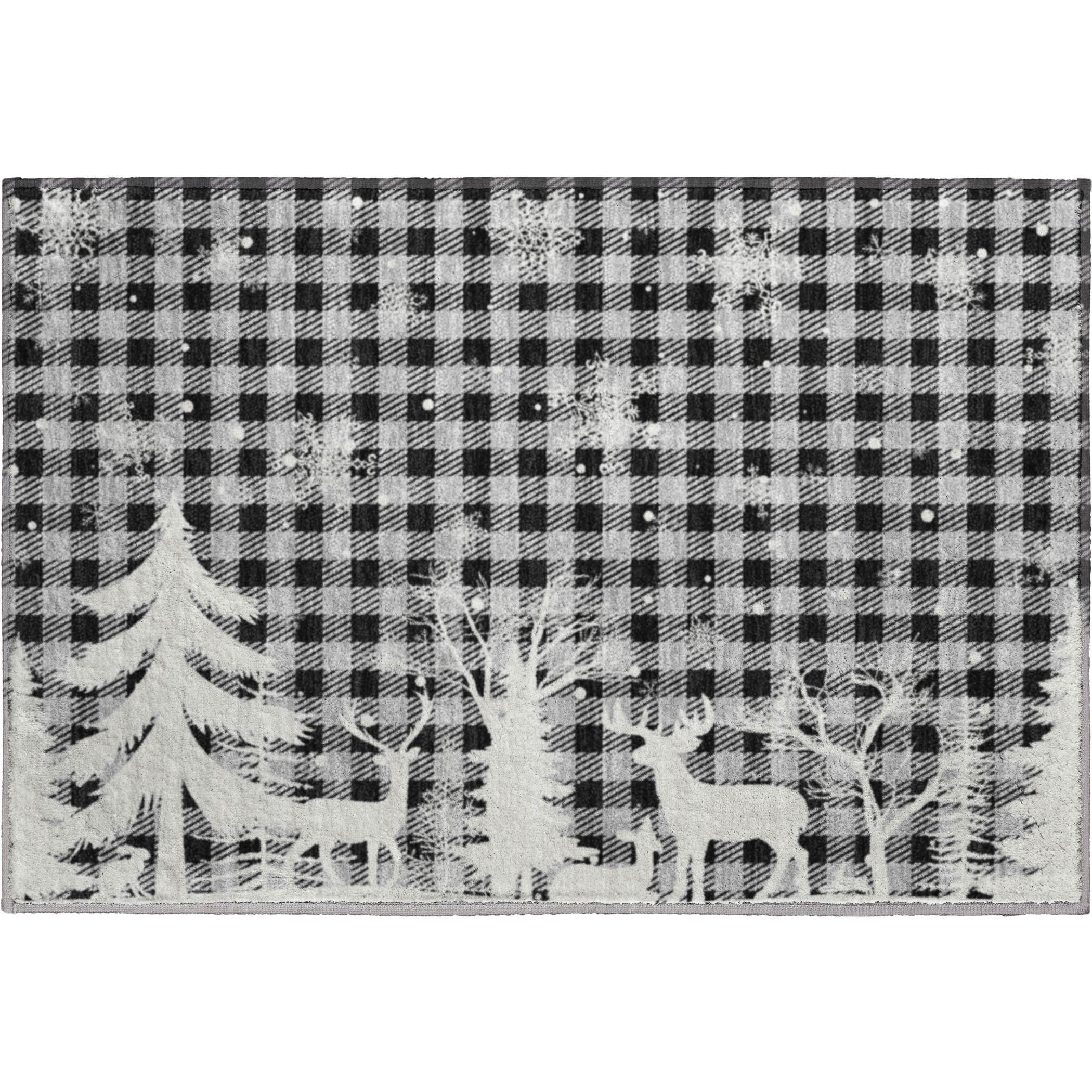 Budapest Machine Washable Transitional Gray Rug 1'8" x 2'6" #shape_Rectangle
