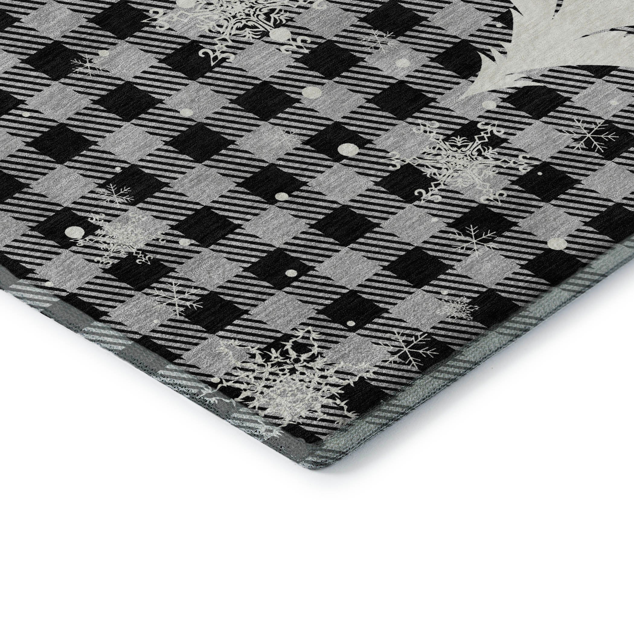 Budapest Machine Washable Transitional Gray Rug 1'8" x 2'6" #shape_Rectangle