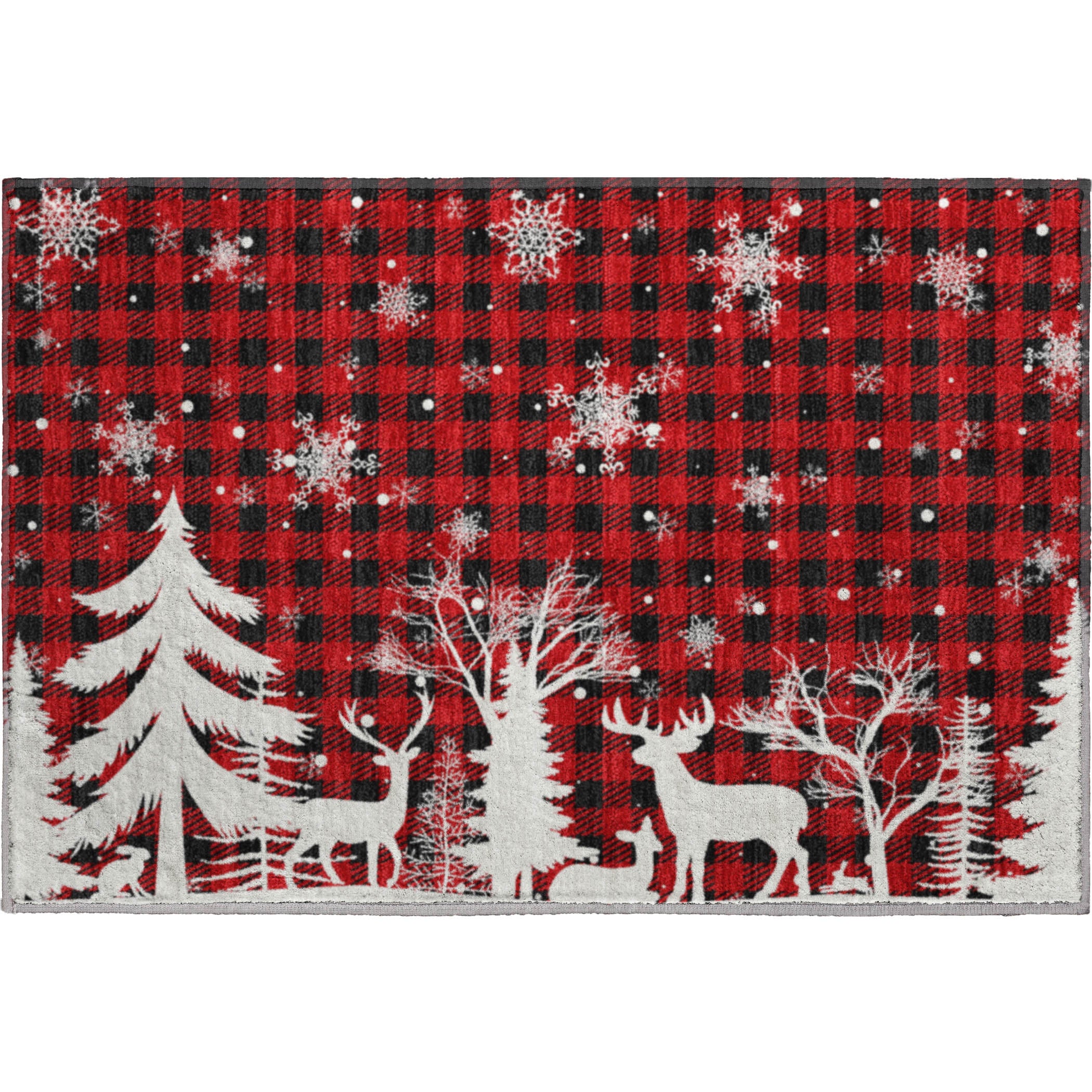 Budapest Machine Washable Transitional Red Rug 1'8" x 2'6" #shape_Rectangle