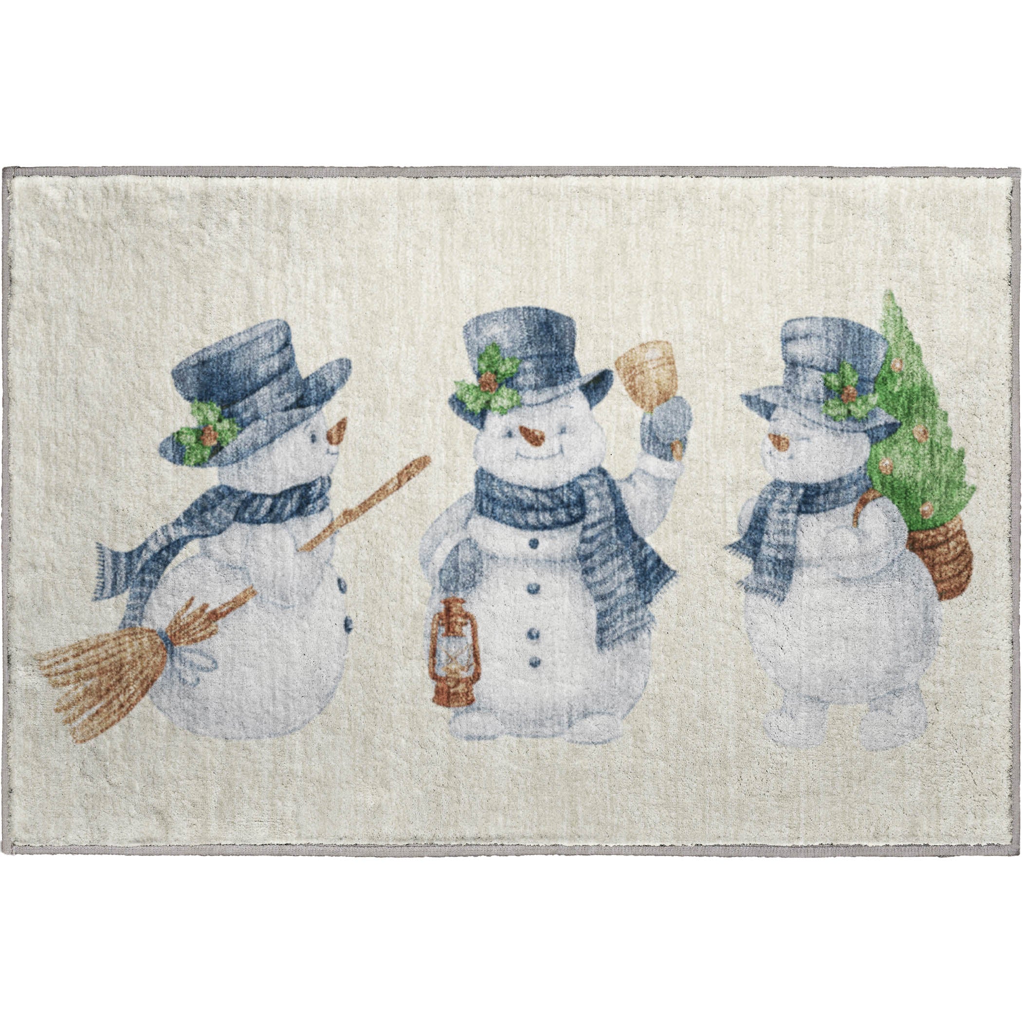 Baku Machine Washable Transitional Ivory Rug 1'8" x 2'6" #shape_Rectangle