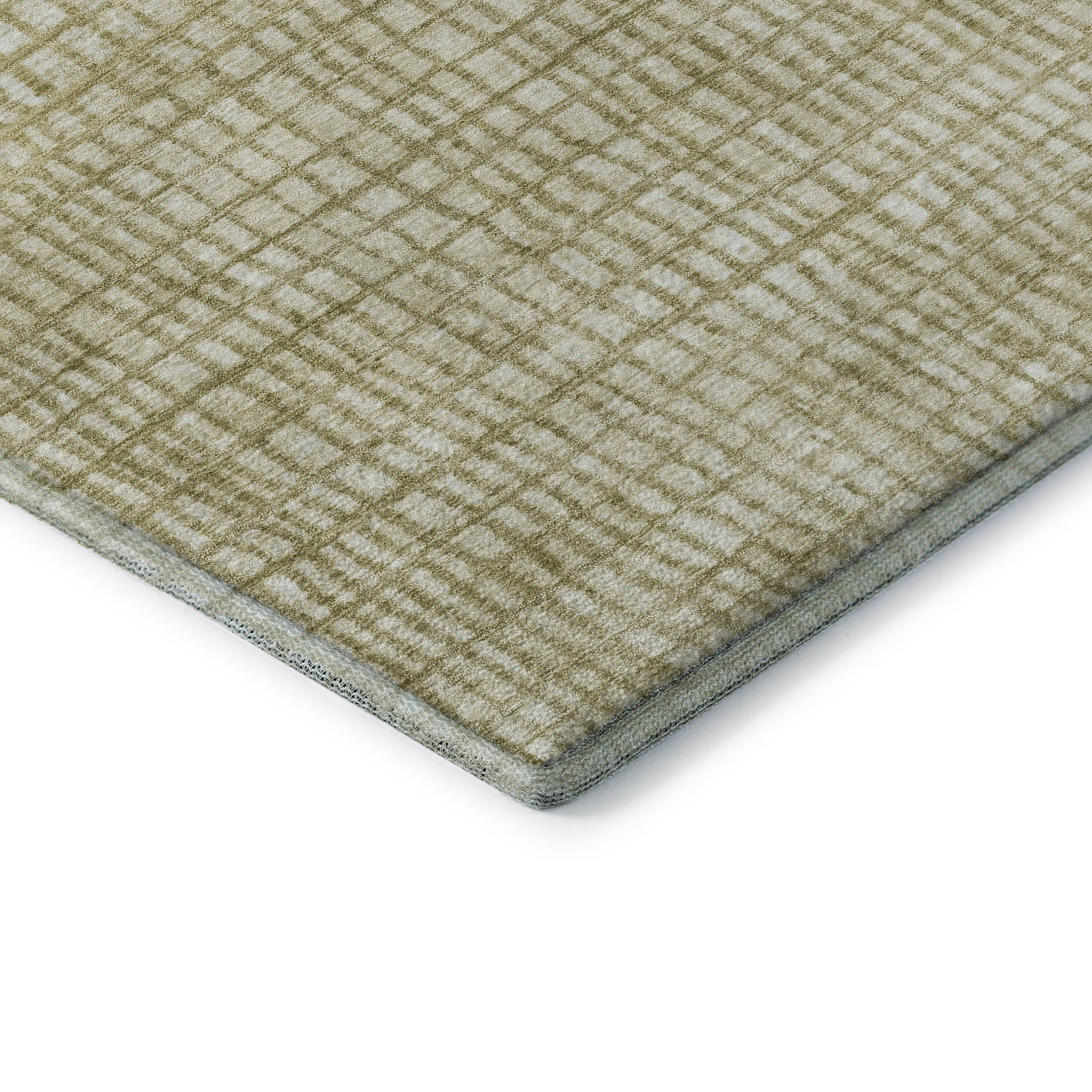 Seville Machine Washable Transitional Beige Brown Rug 1'8" x 2'6" #shape_Rectangle