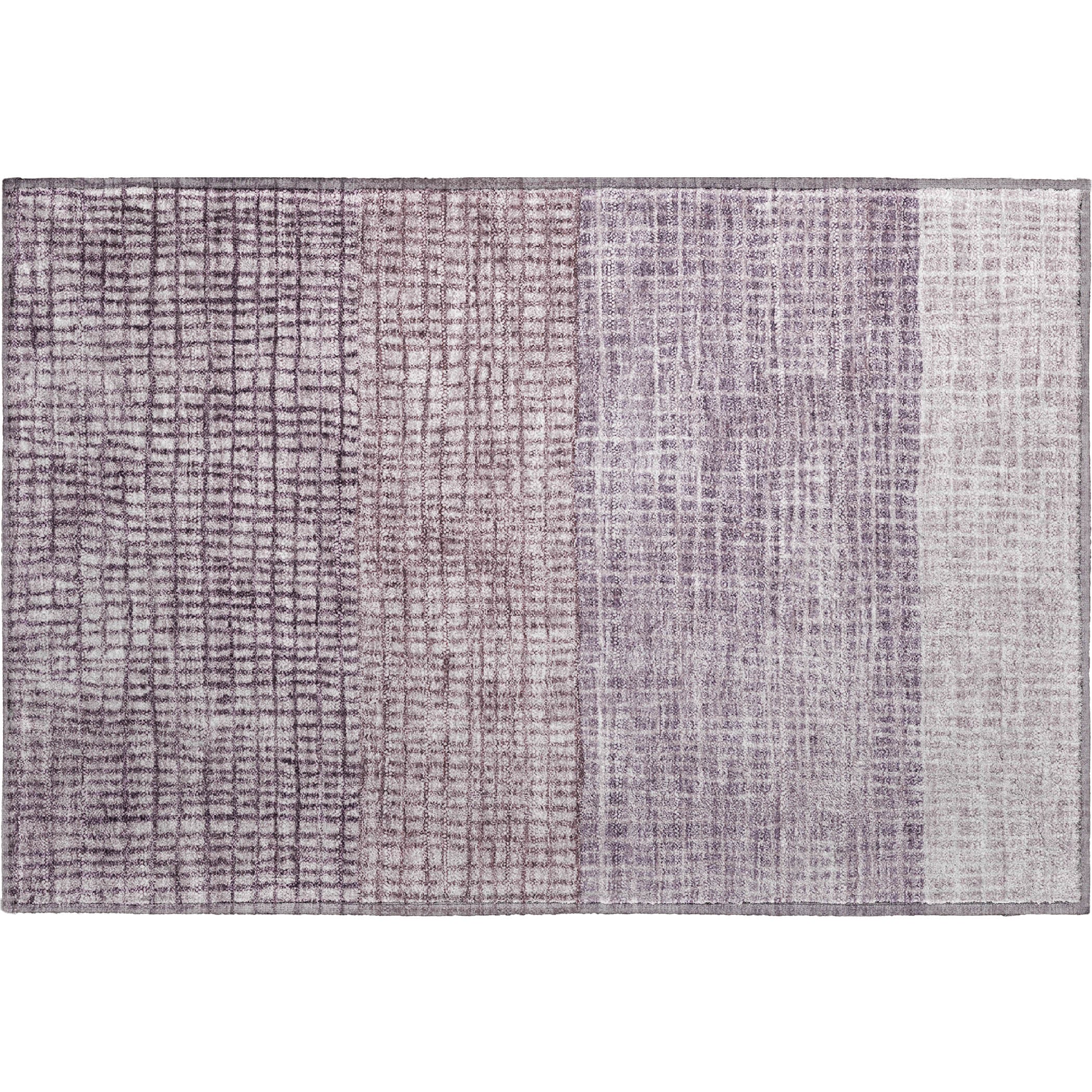 Seville Machine Washable Transitional Purple Rug 1'8" x 2'6" #shape_Rectangle