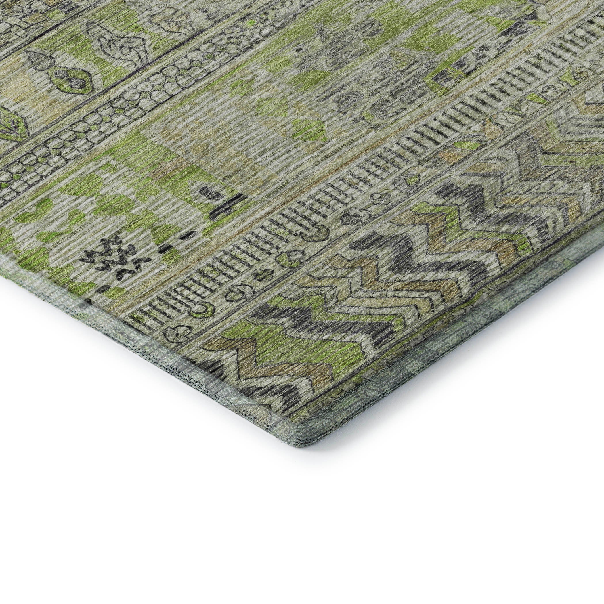 Jaipur Machine Washable Transitional Beige Brown Rug 1'8" x 2'6" #shape_Rectangle