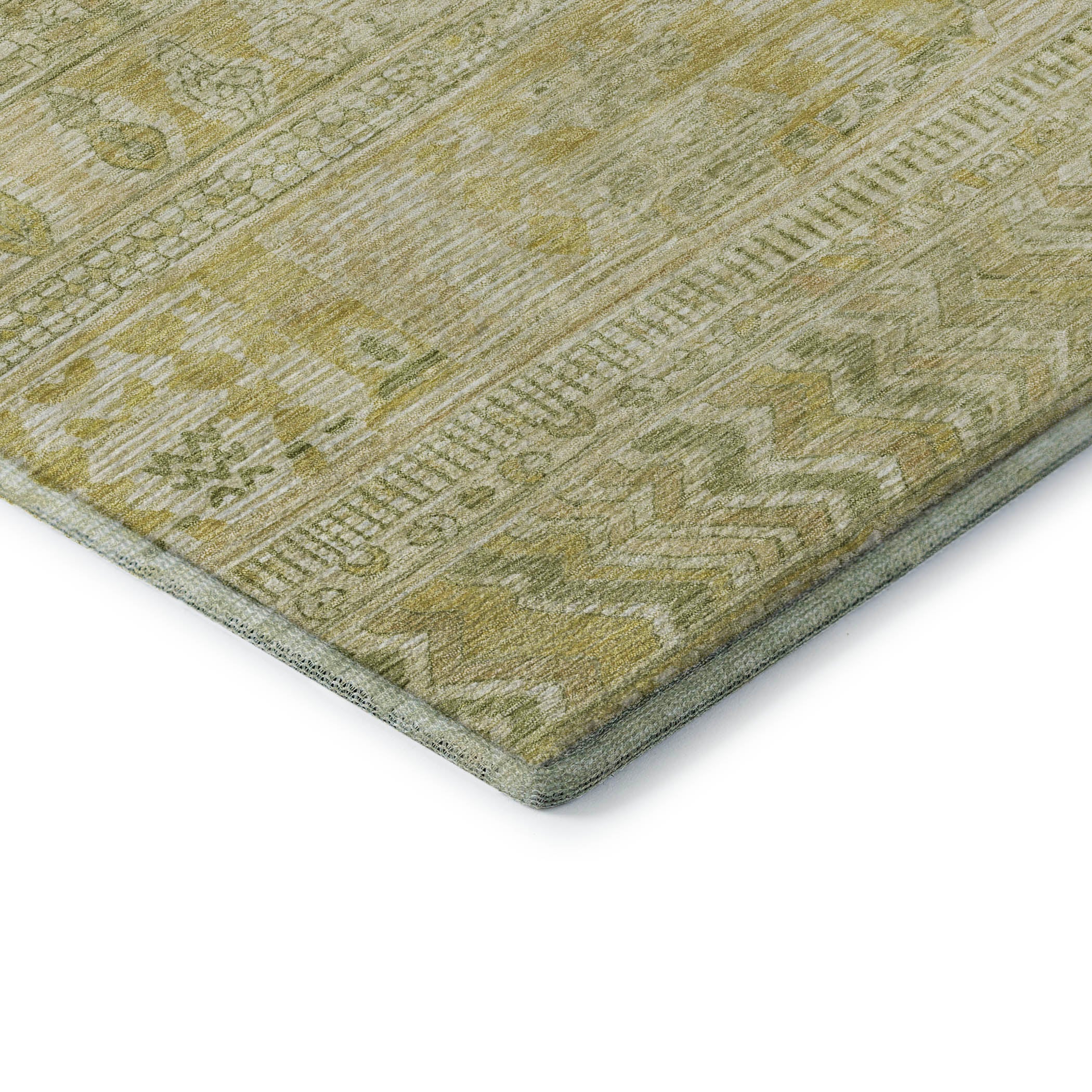 Jaipur Machine Washable Transitional Tan Brown Rug 1'8" x 2'6" #shape_Rectangle