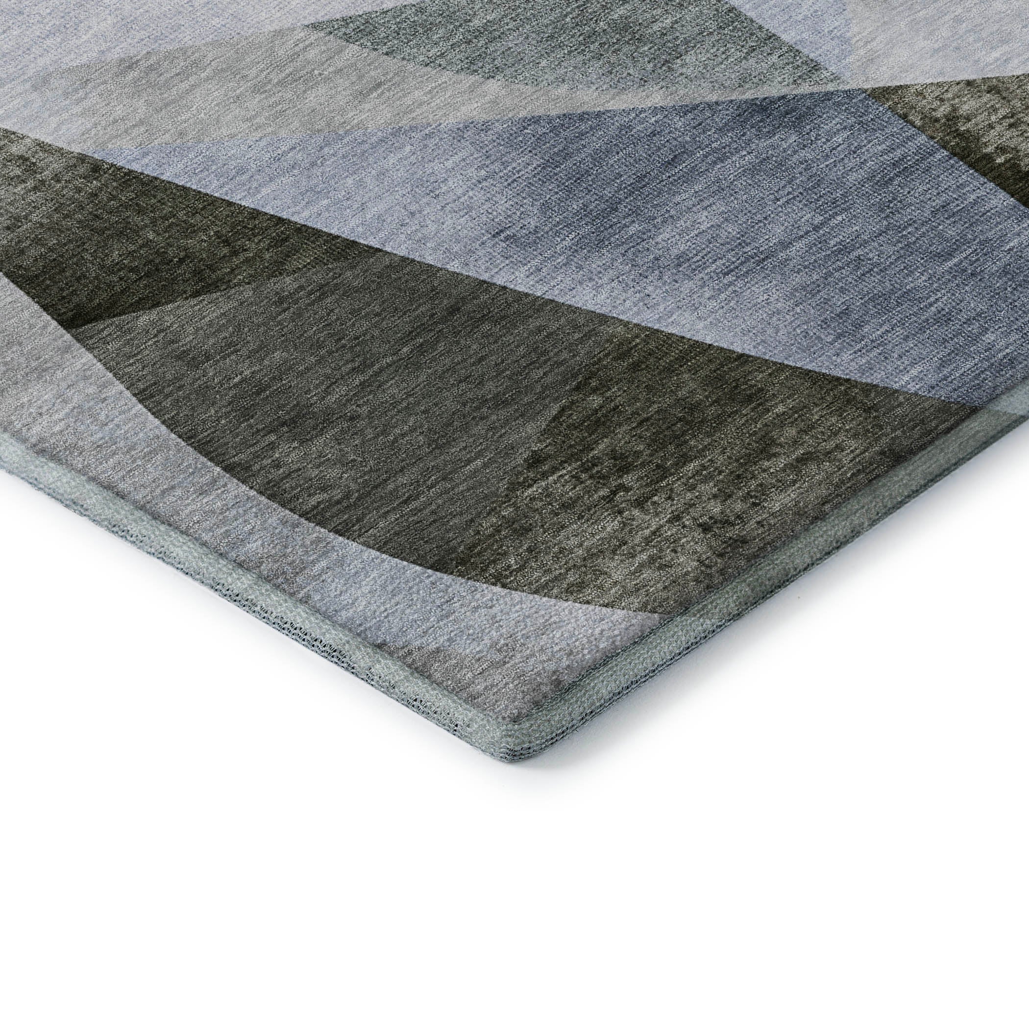 Chiang Mai Machine Washable Transitional Taupe Brown Rug 1'8" x 2'6" #shape_Rectangle