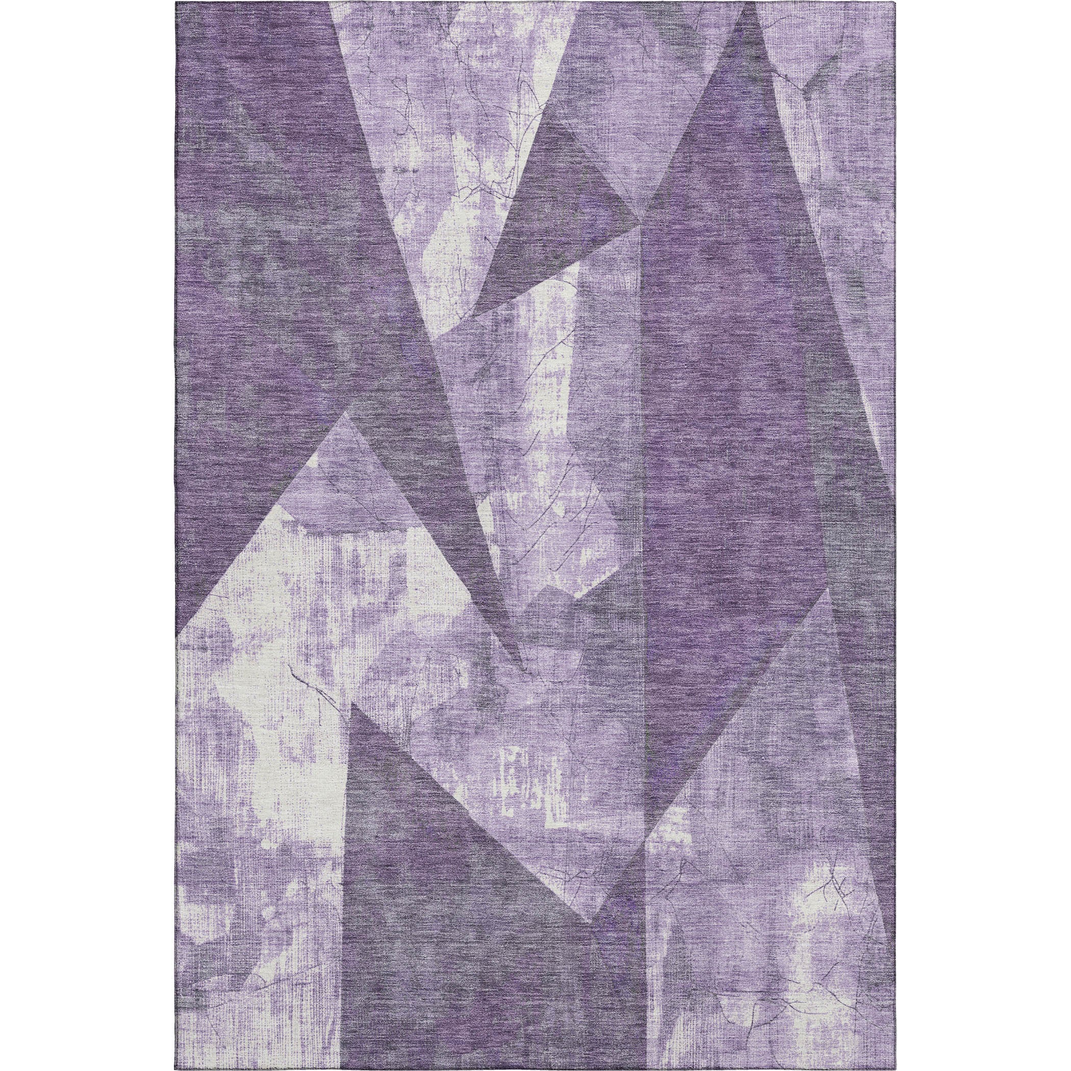 Bergen Machine Washable Transitional Purple Rug 2'6" x 3'10" #shape_Rectangle