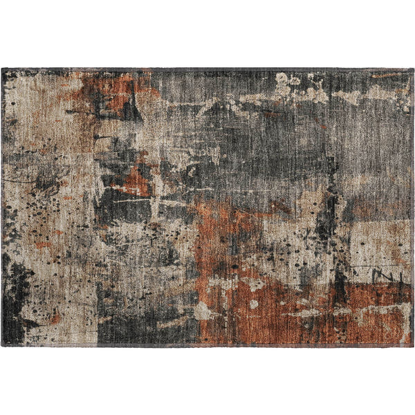 Tbilisi Machine Washable Transitional Taupe Brown Rug 1'8" x 2'6"