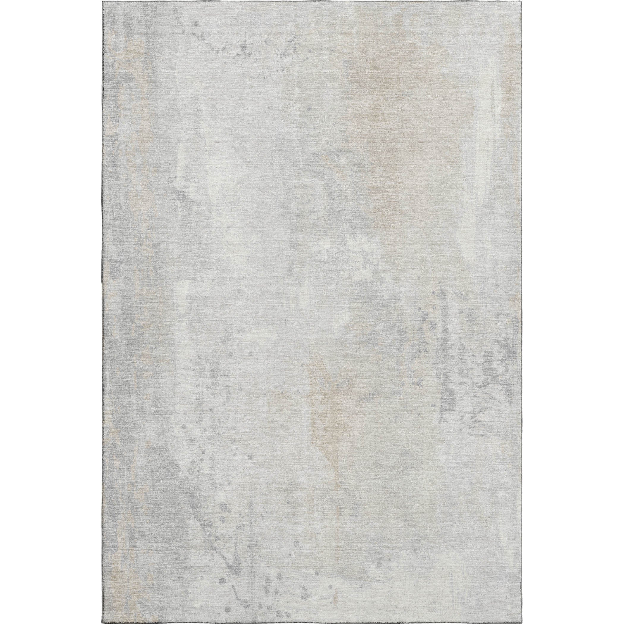 Havana Machine Washable Transitional Ivory Rug 2'6" x 3'10" #shape_Rectangle