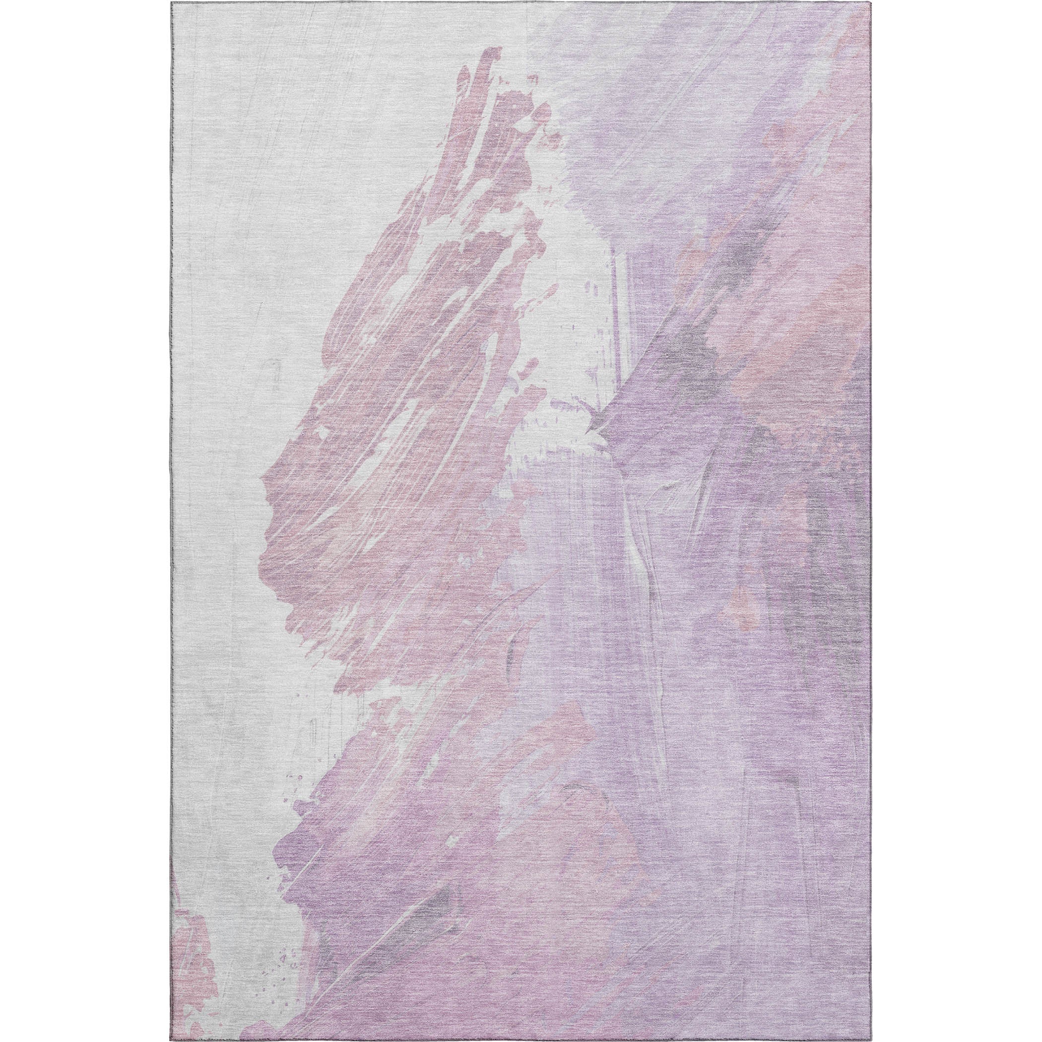 Queenstown Machine Washable Transitional Lavender Purple Rug 2'6" x 3'10" #shape_Rectangle