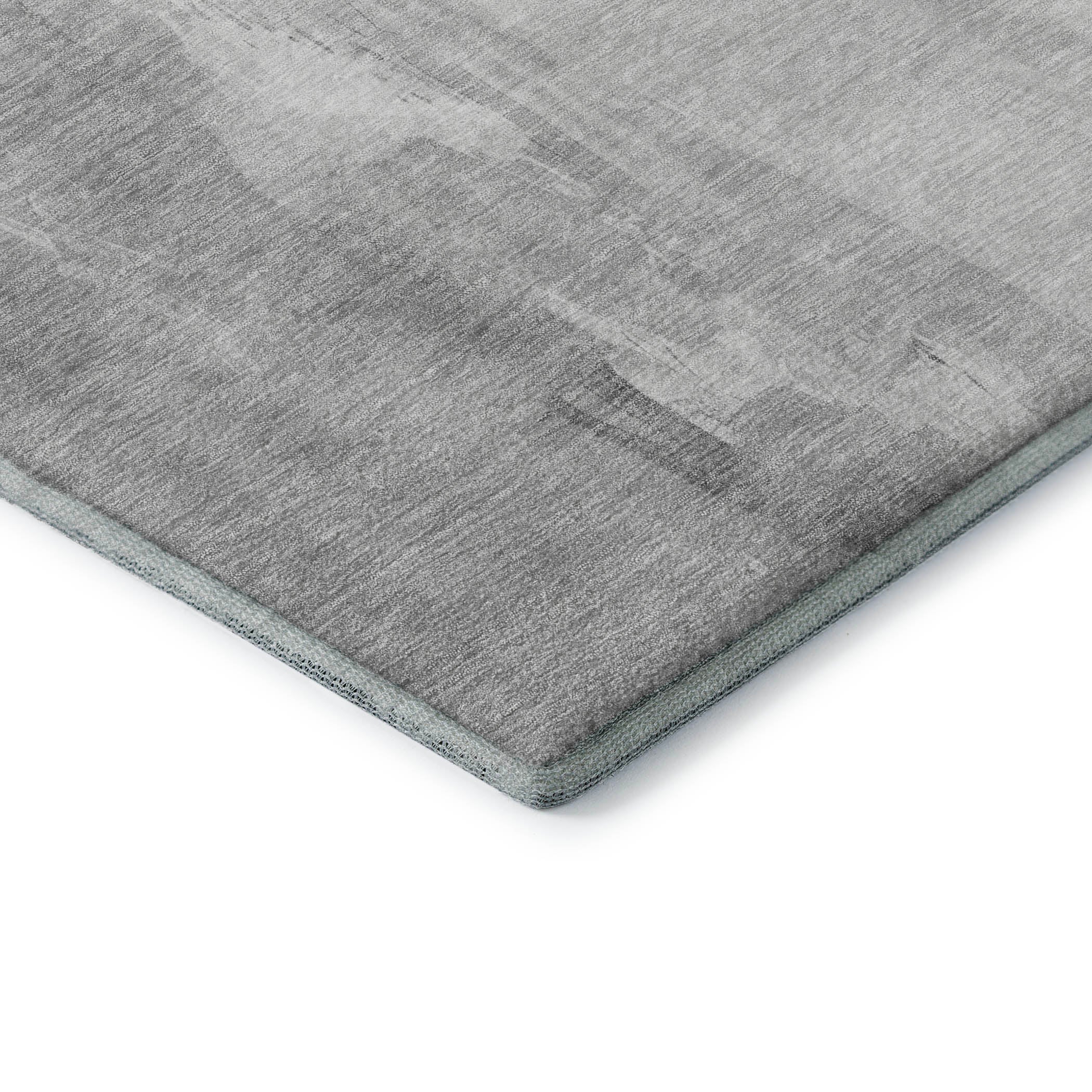 Sarajevo Machine Washable Transitional Gray Rug 1'8" x 2'6" #shape_Rectangle