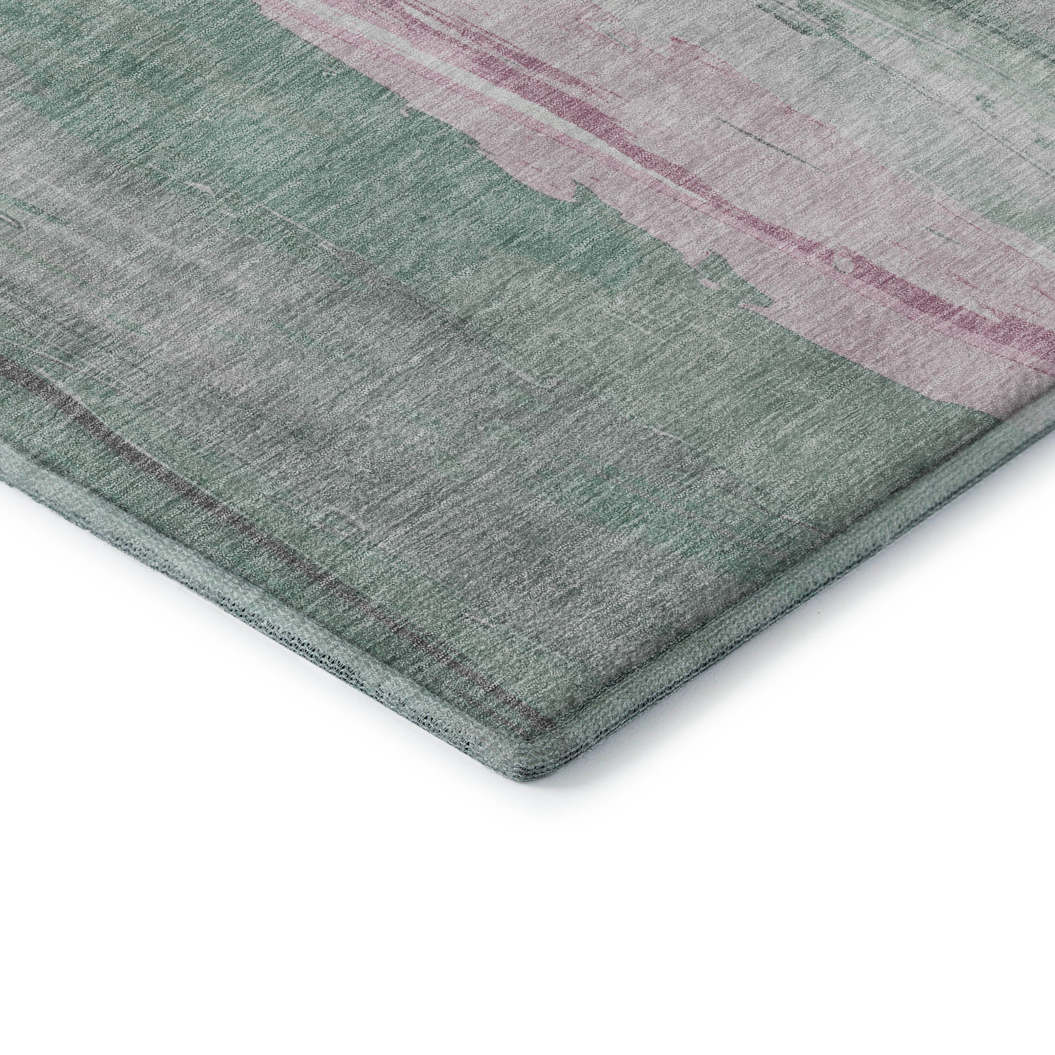 Chiang Mai Machine Washable Transitional Sage Green Rug 1'8" x 2'6" #shape_Rectangle