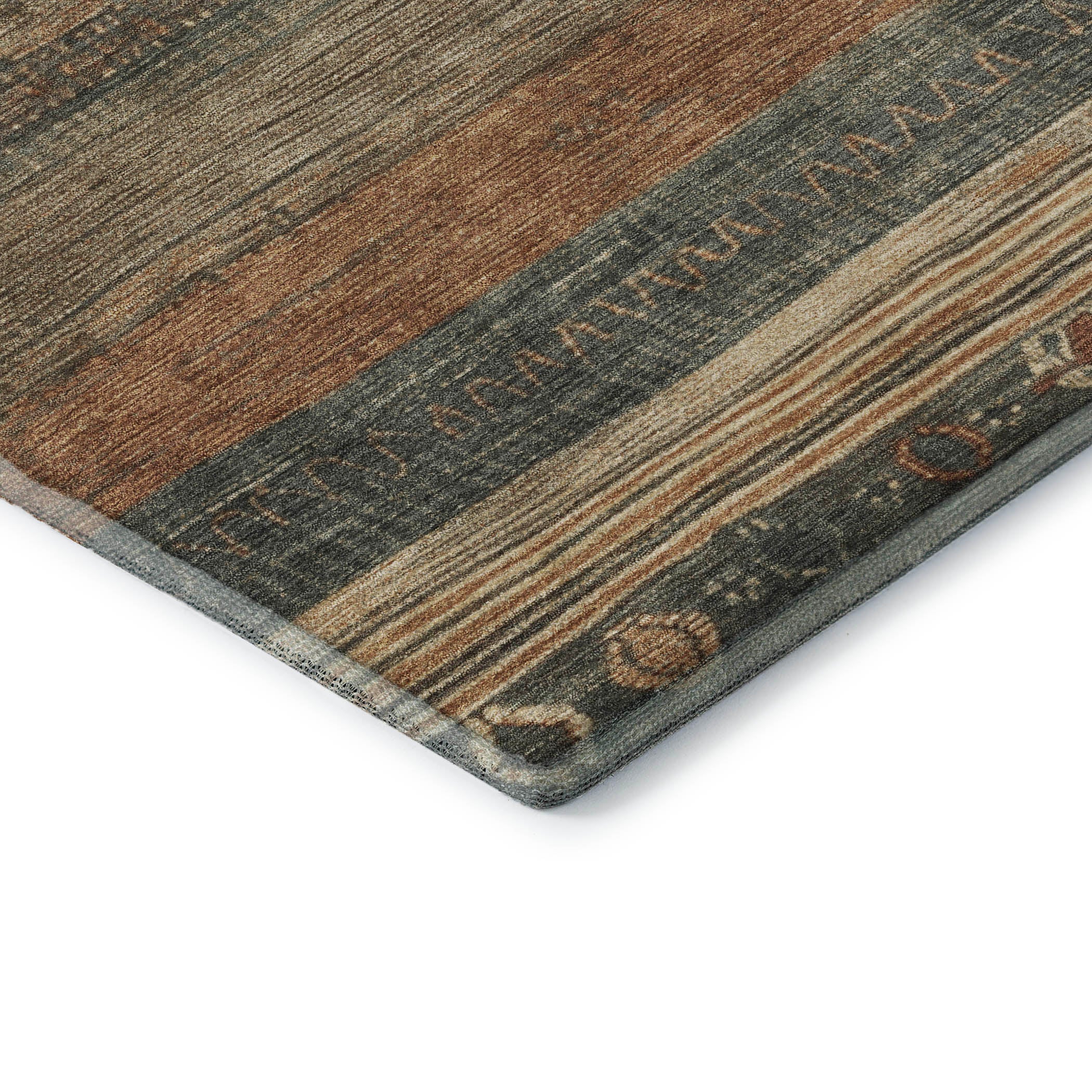 Oaxaca Machine Washable Transitional Fern Green Rug 1'8" x 2'6" #shape_Rectangle