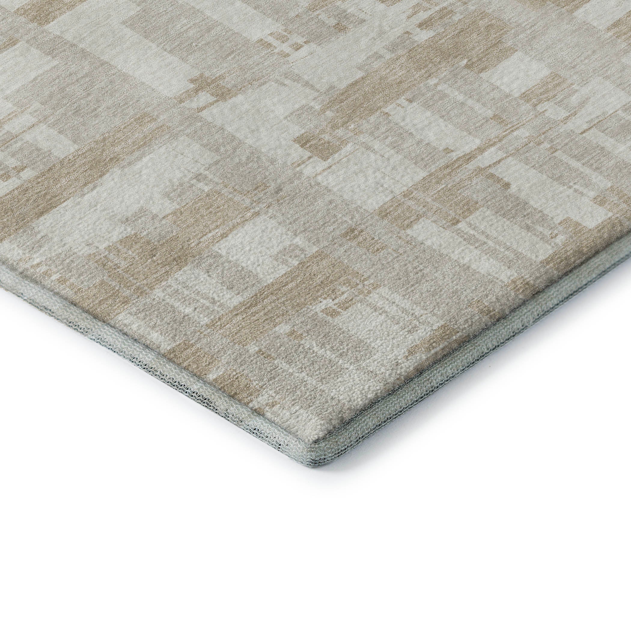 Seoul Machine Washable Transitional Ivory Rug 1'8" x 2'6" #shape_Rectangle