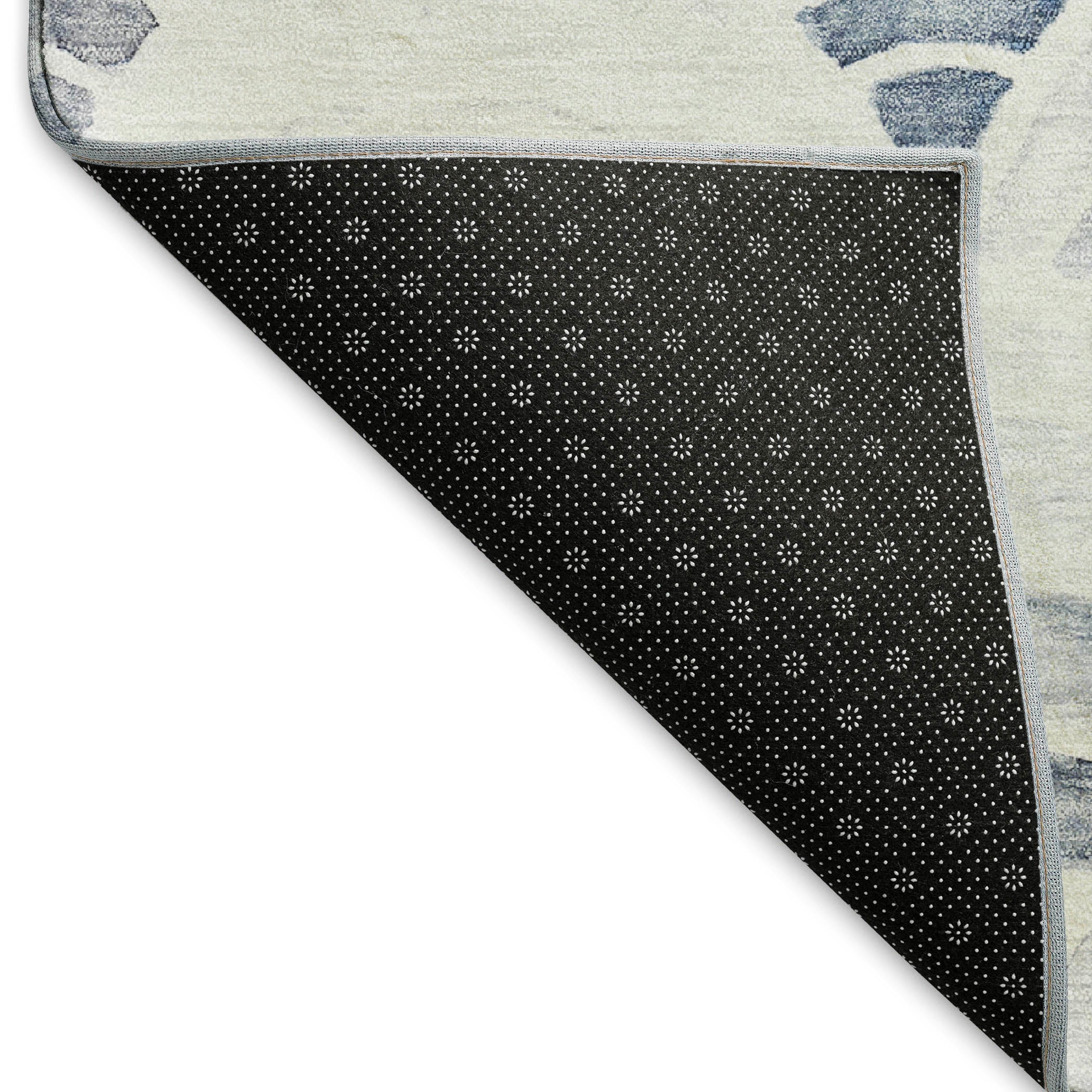 Athens Machine Washable Coastal Blue Rug 1'8" x 2'6" #shape_Rectangle