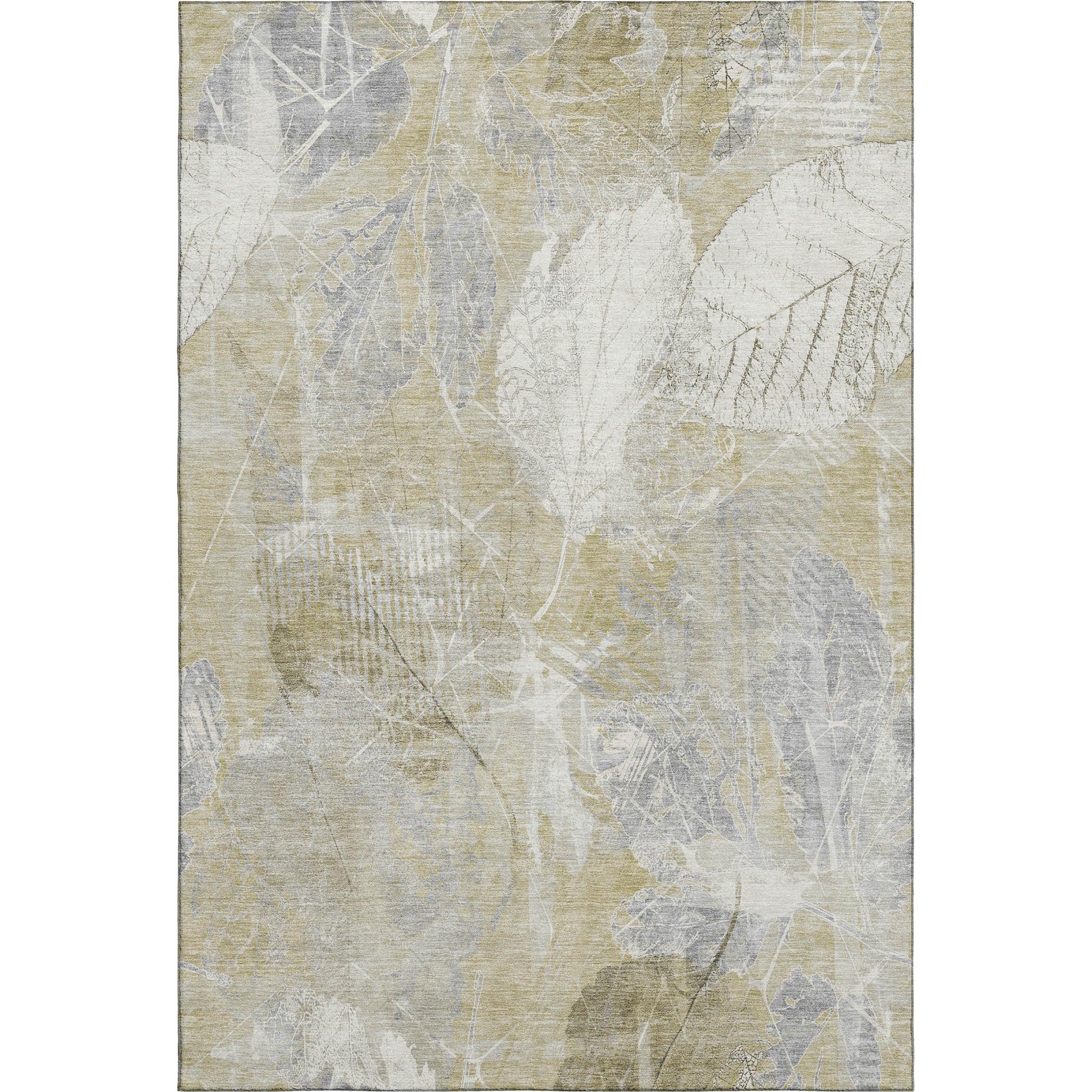 Sarajevo Machine Washable Transitional Beige Brown Rug 2'6" x 3'10" #shape_Rectangle