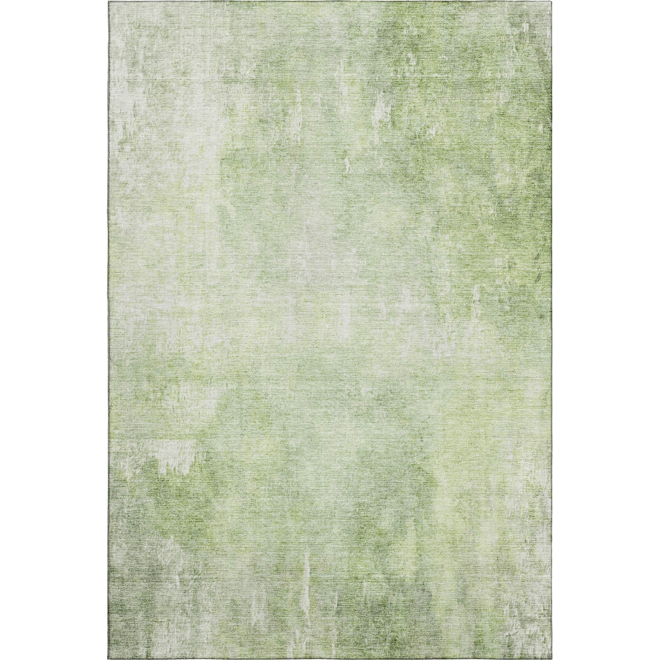 Dubrovnik Machine Washable Transitional Aloe Green Rug 2'6" x 3'10" #shape_Rectangle